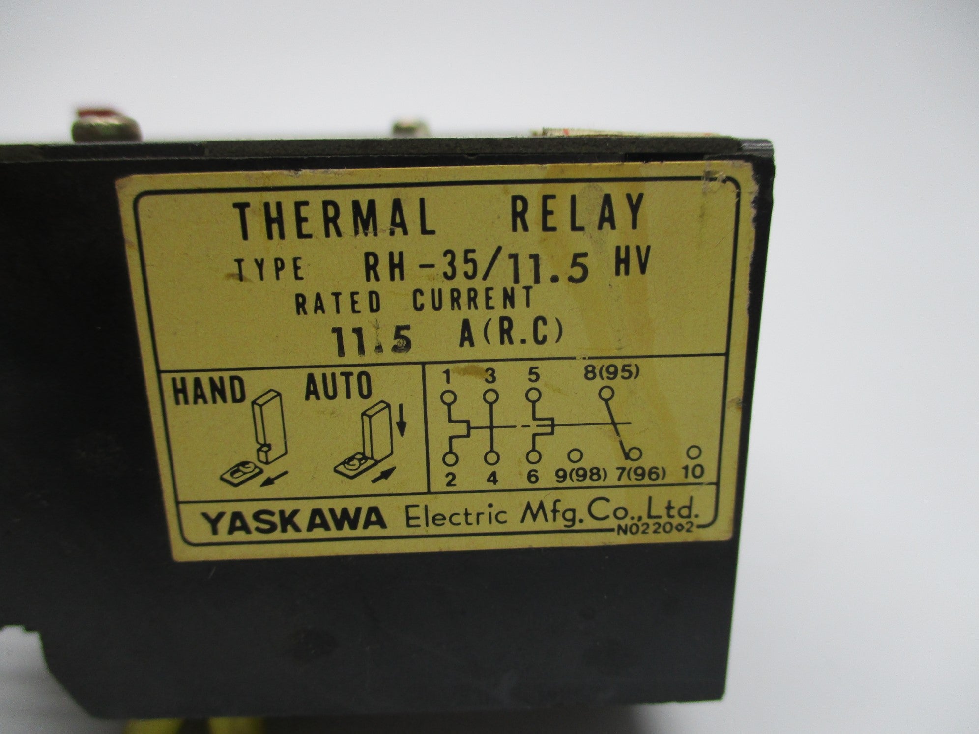 YASKAWA RH-35/11.5HV UNMP