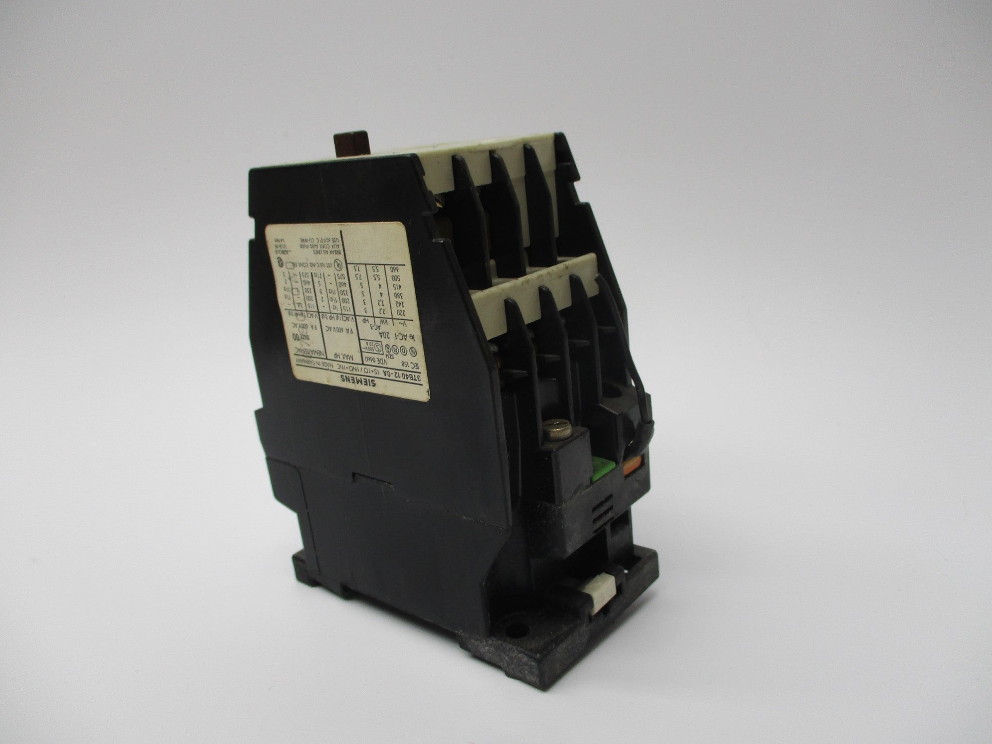 SIEMENS 3TB4012-0A 110V UNMP