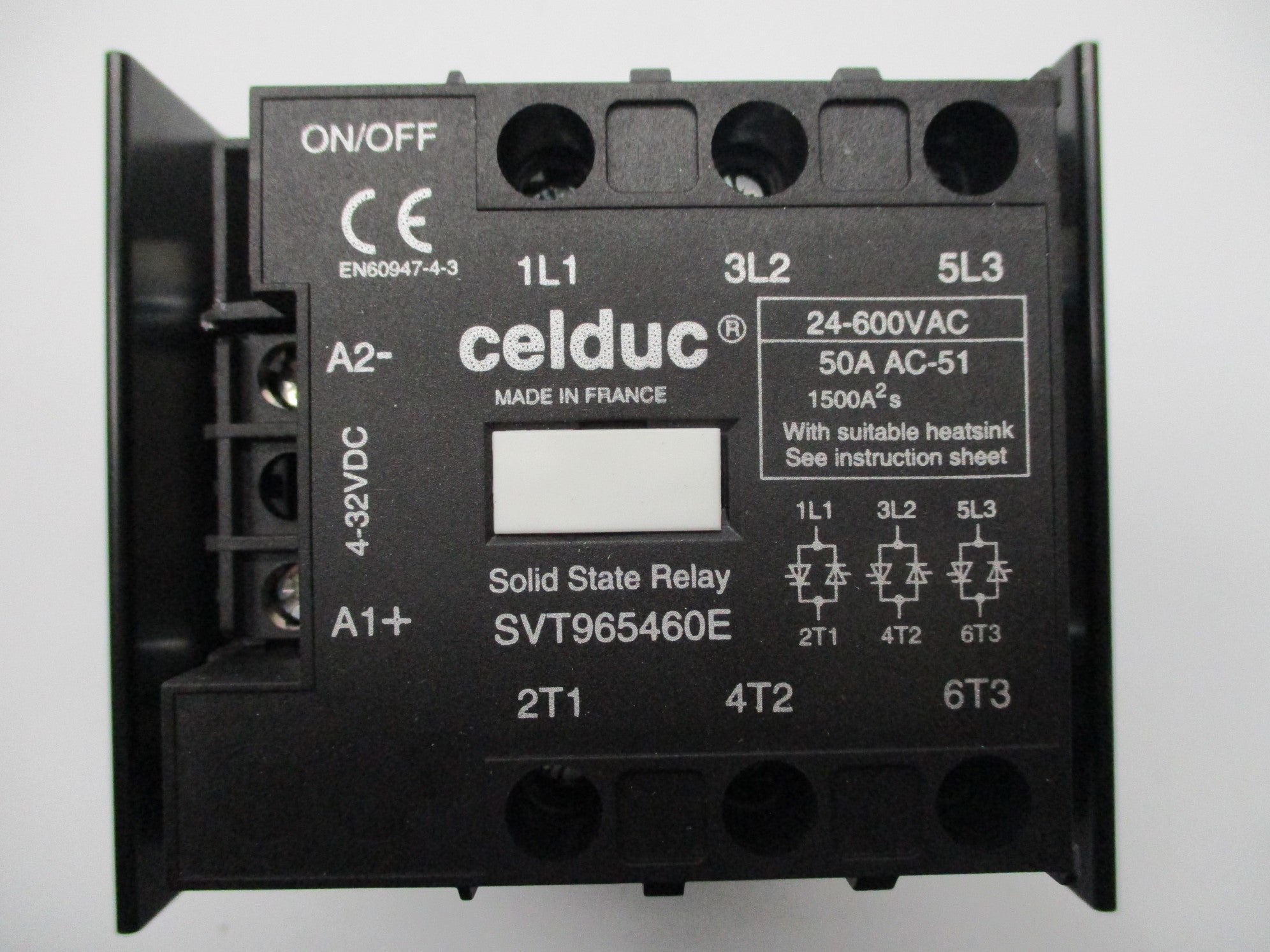 CELDUC SVT965460E 50A 24/600VAC NSNP