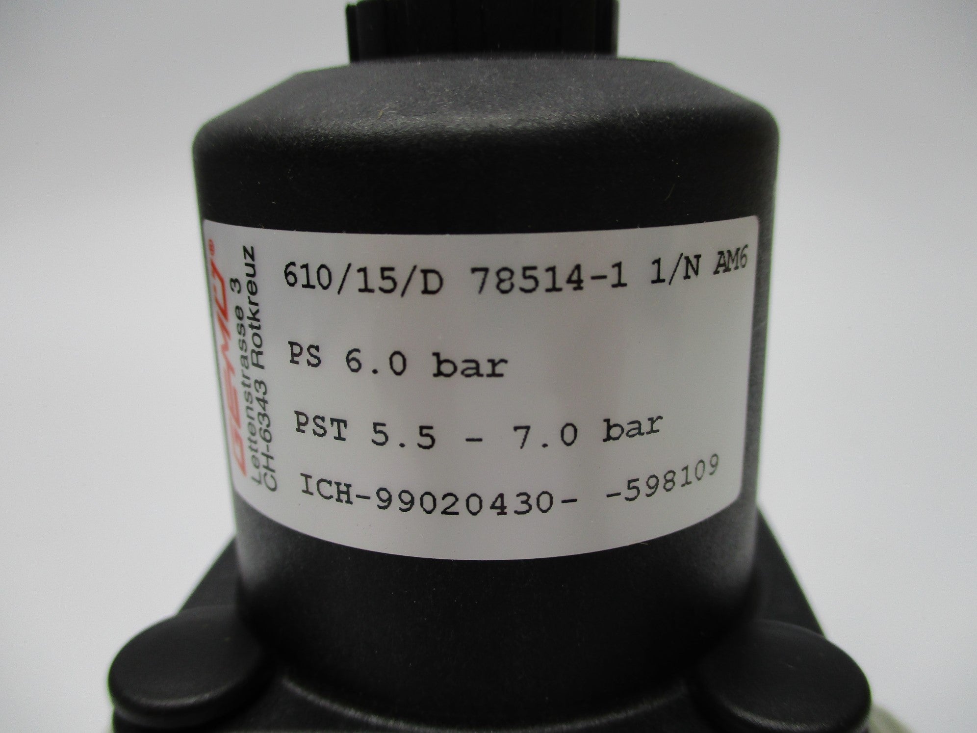 GEMU 610/15/D-78514-1-1/NAM6 NSNP
