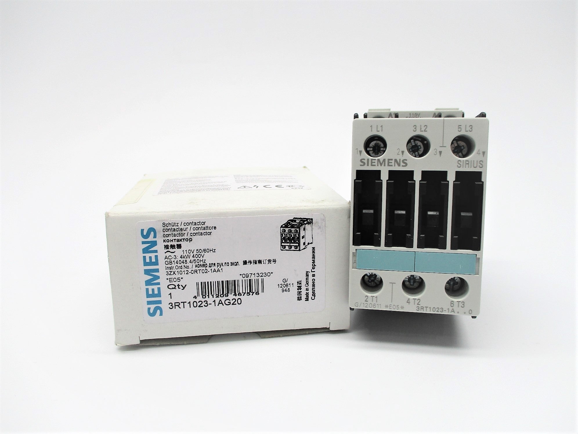 SIEMENS 3RT1023-1AG20 110V NSMP