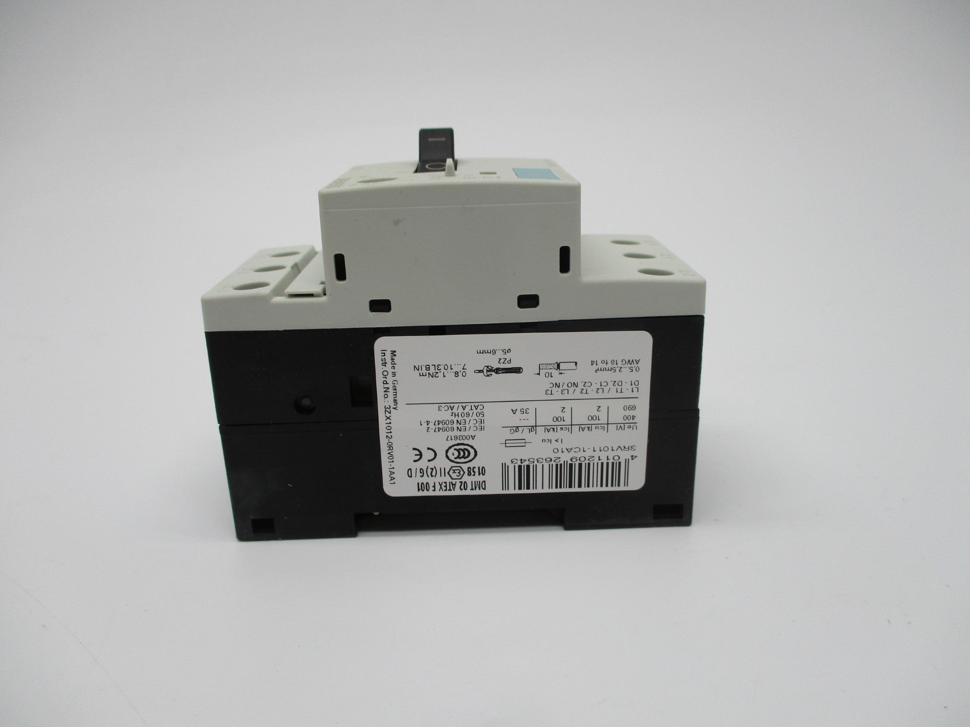 SIEMENS 3RV1011-1CA10 1.8-2.5A 400/690V NSMP