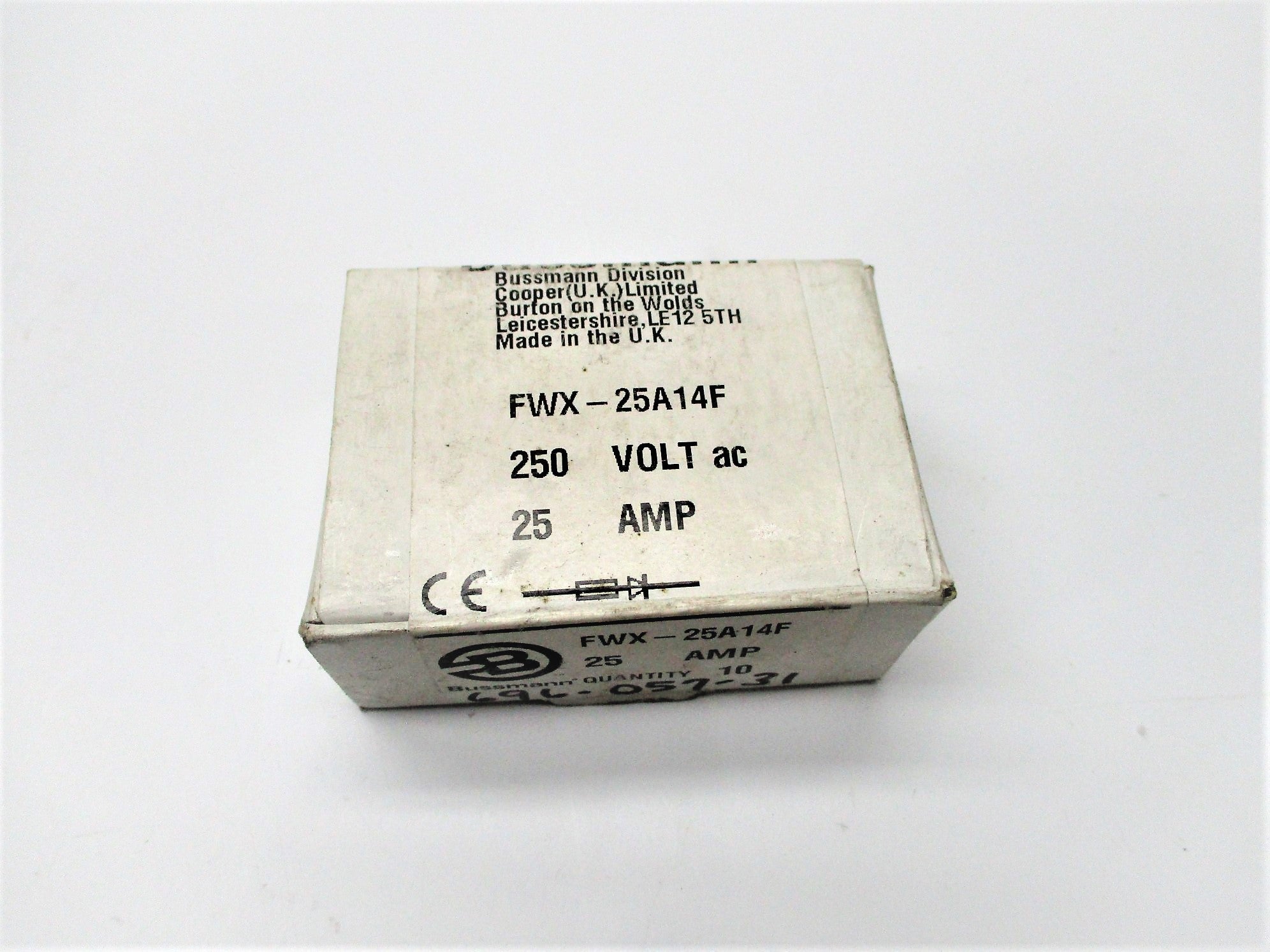 BUSSMANN FWX-25A14F (PKG OF 10) NSFS