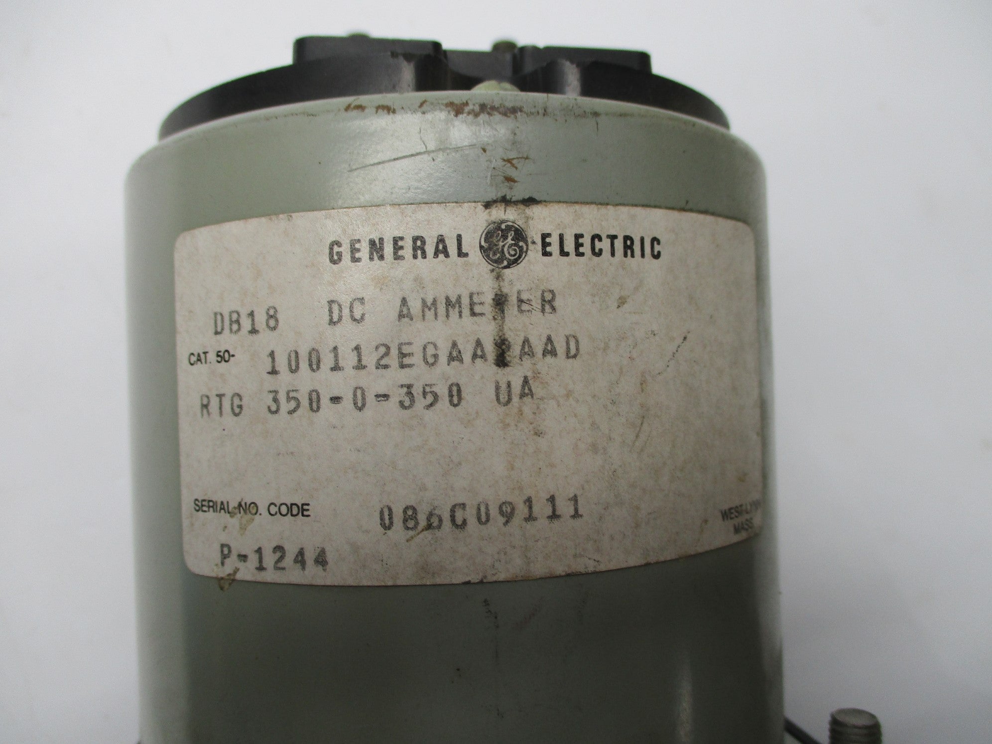 GENERAL ELECTRIC 50-100112EGAA2AAD UNMP