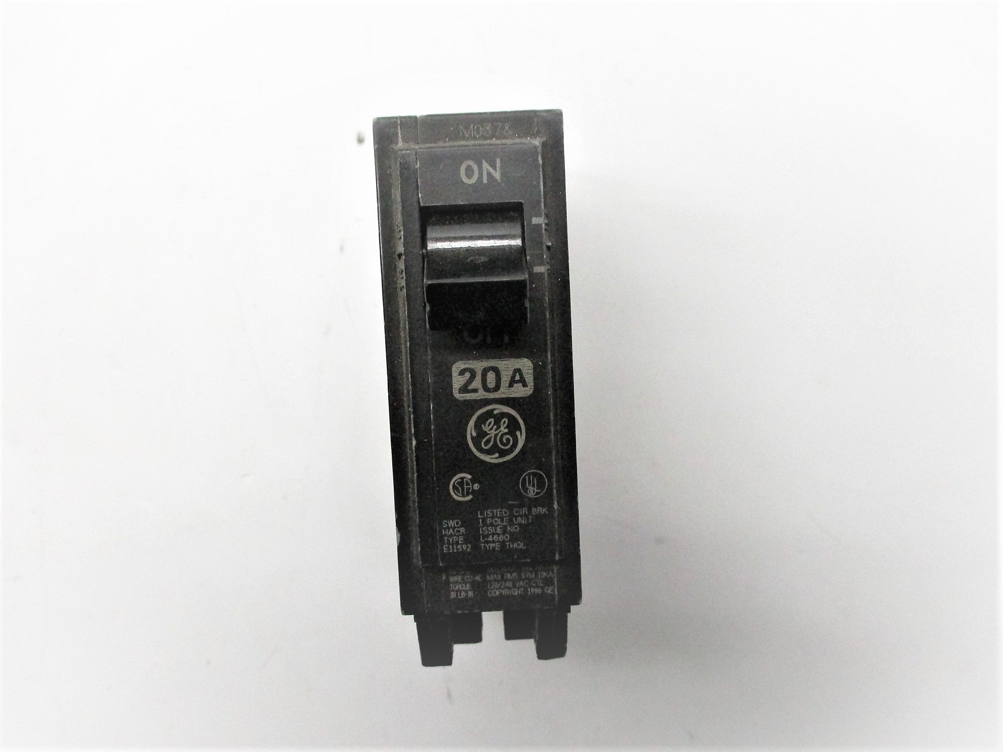 GENERAL ELECTRIC THQL120 20A 120/240V UNMP