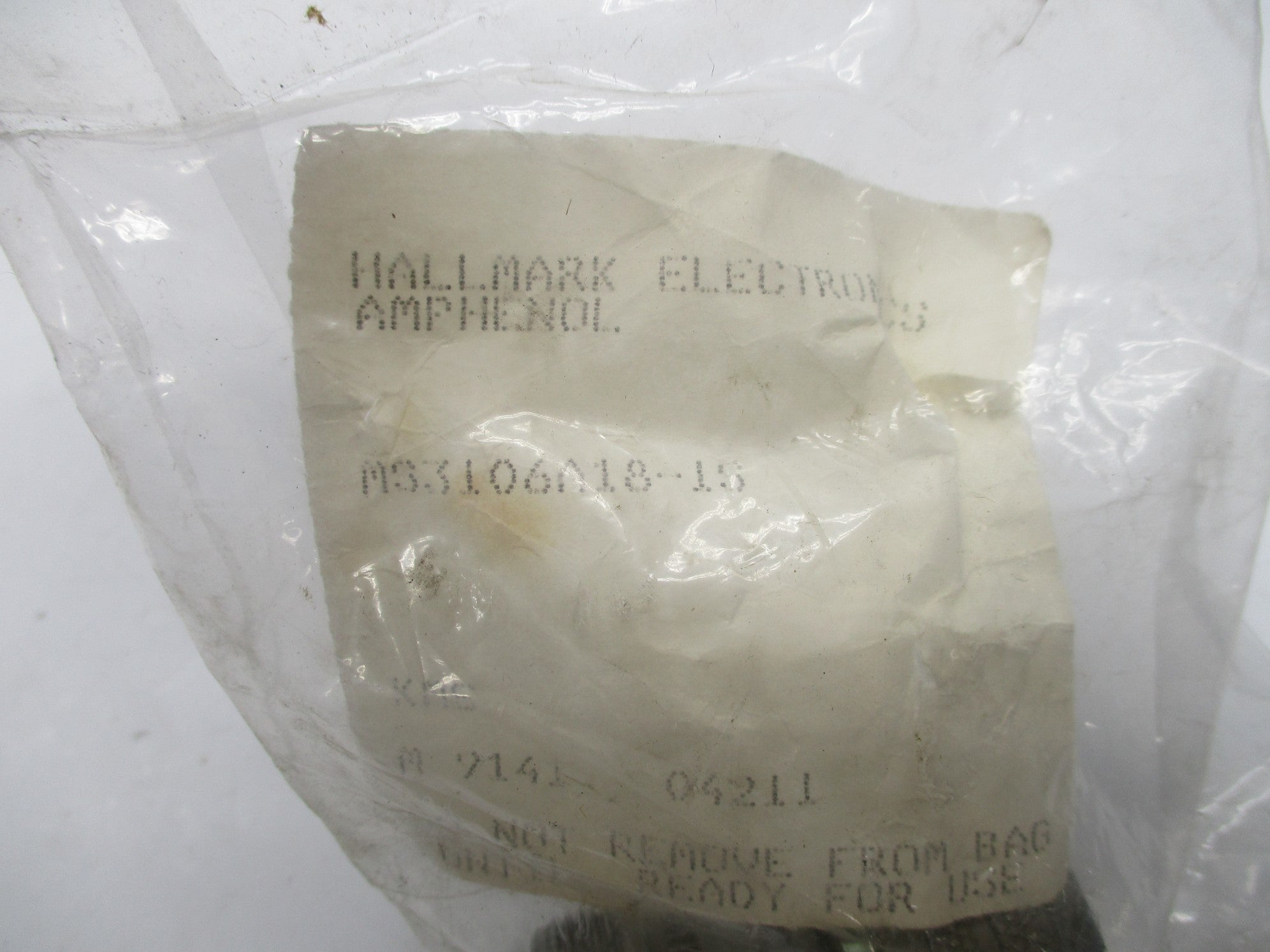 AMPHENOL MS3106A18-1S NSMP