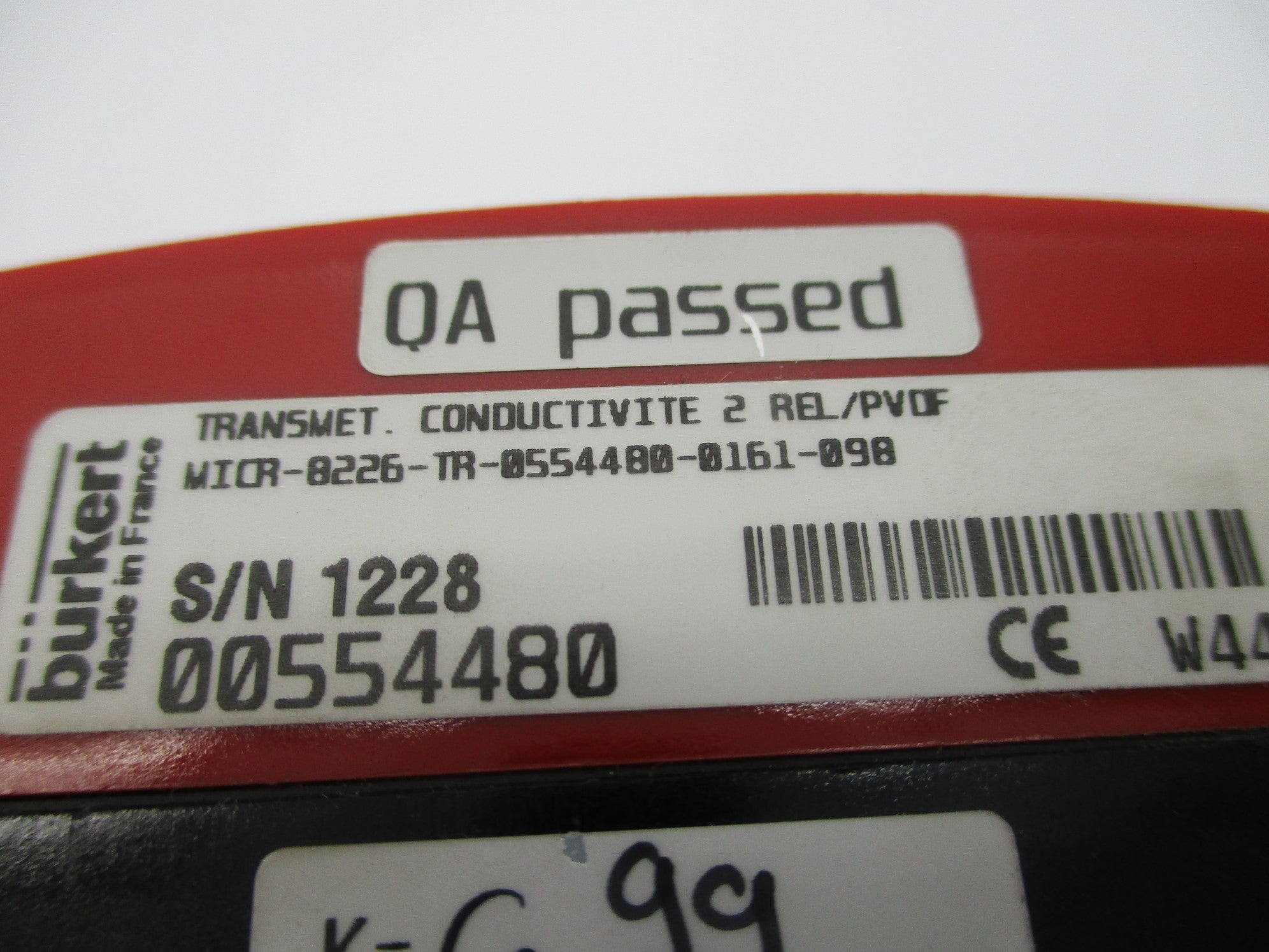 BURKERT MICR-8226-TR-0554480-0161-098 NSNP