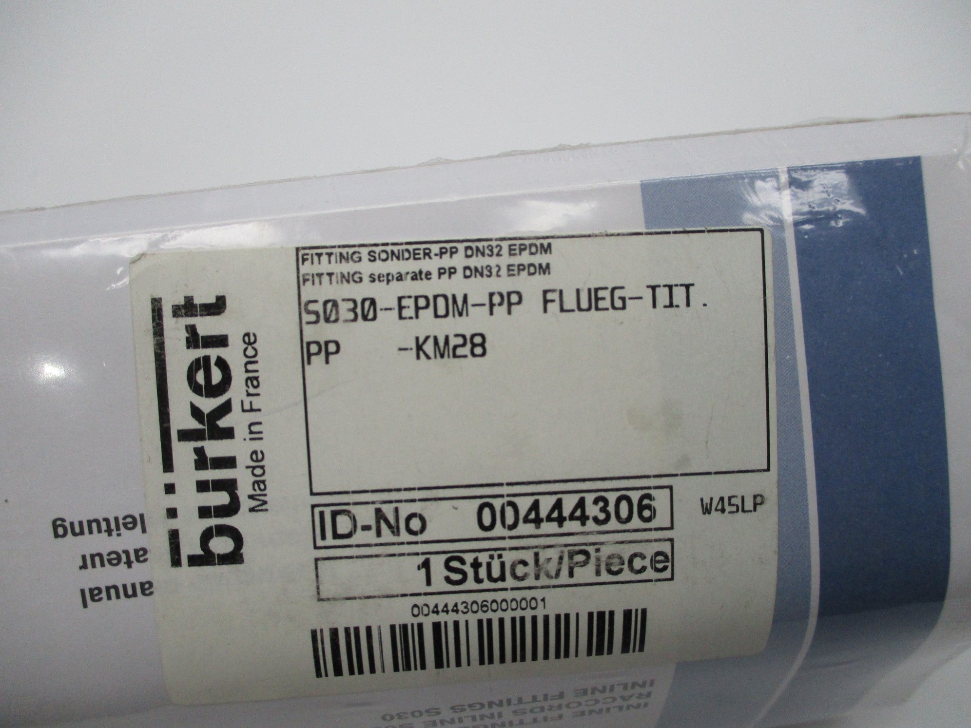 BURKERT S030-EPDM-PP-FLUEG-TIT-PP-KM28 NSMP