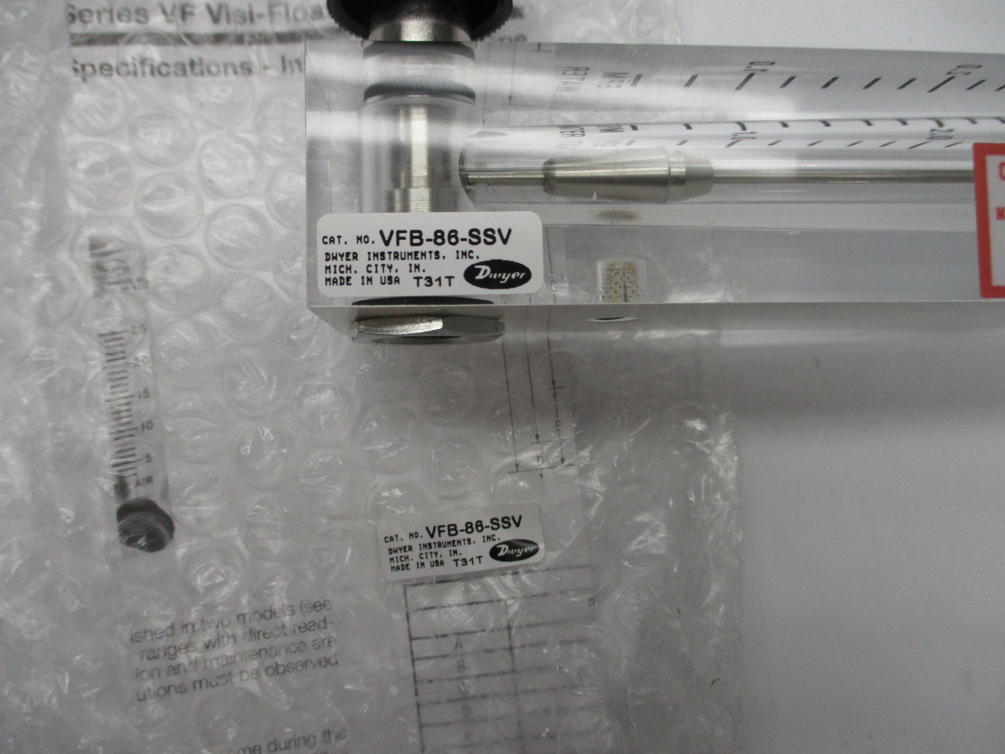 DWYER VFB-86-SSV NSMP