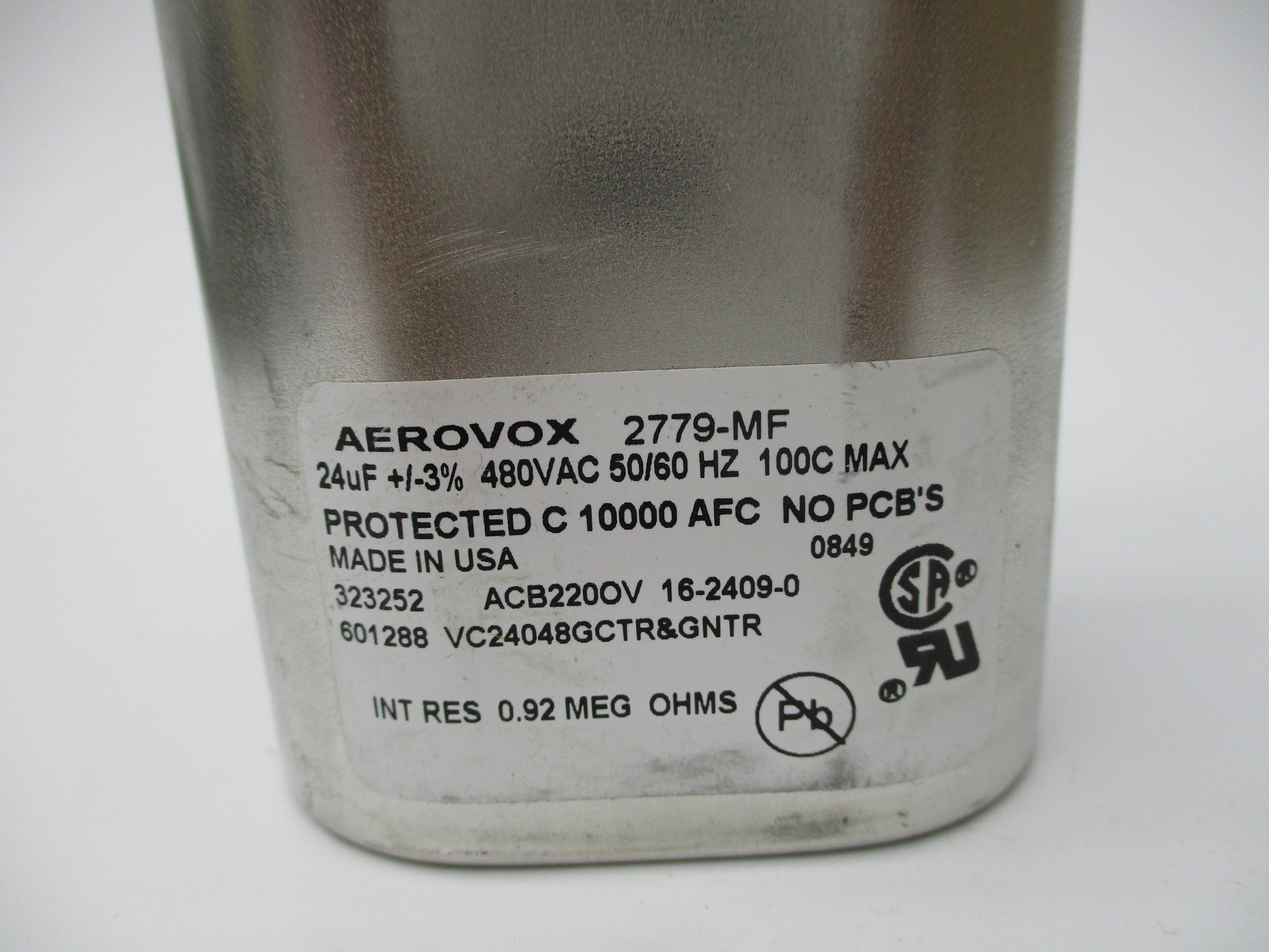 AEROVOX 2779-MF UNMP