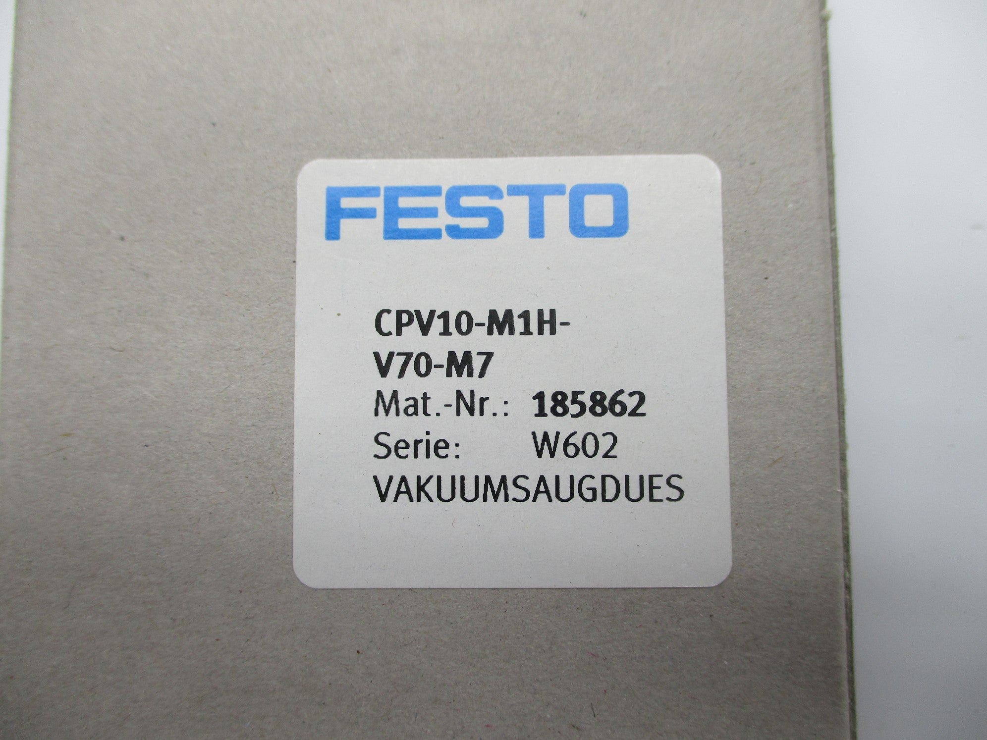 FESTO CPV10-M1H-V70-M7 21VDC NSMP