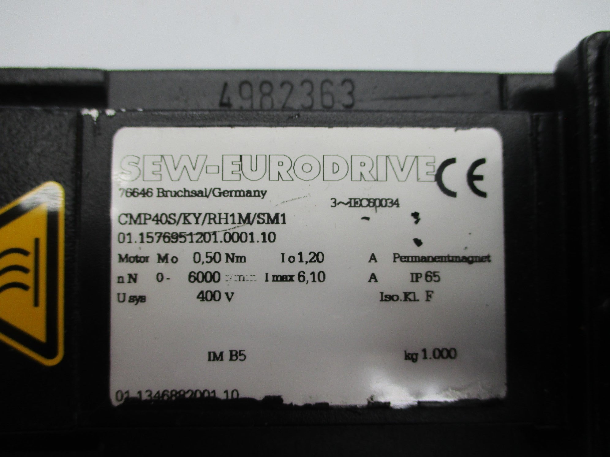 SEW EURODRIVE CMP40S/KY/RH1M/SM1 NSNP