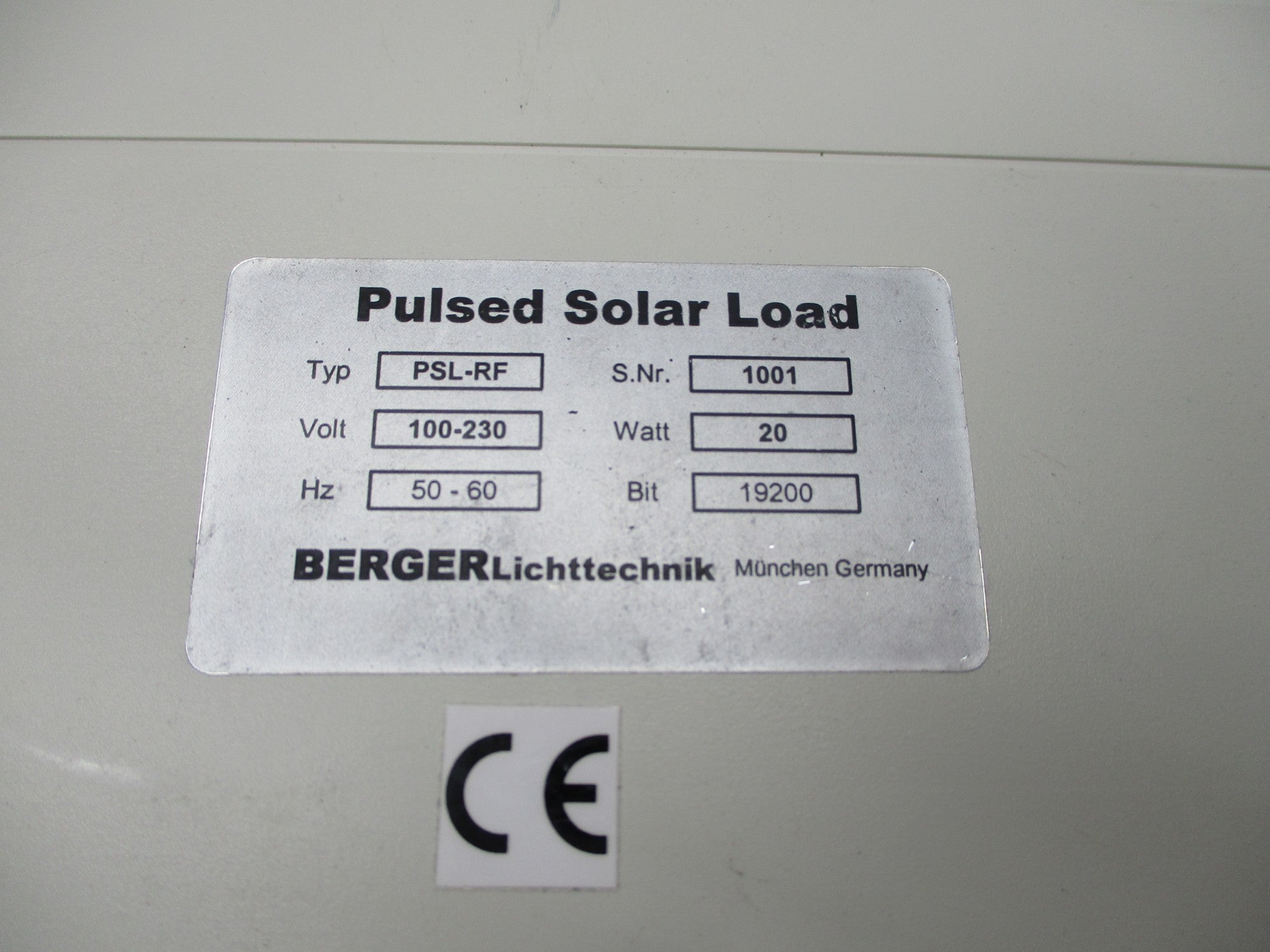 BERGER PSL-RF UNMP