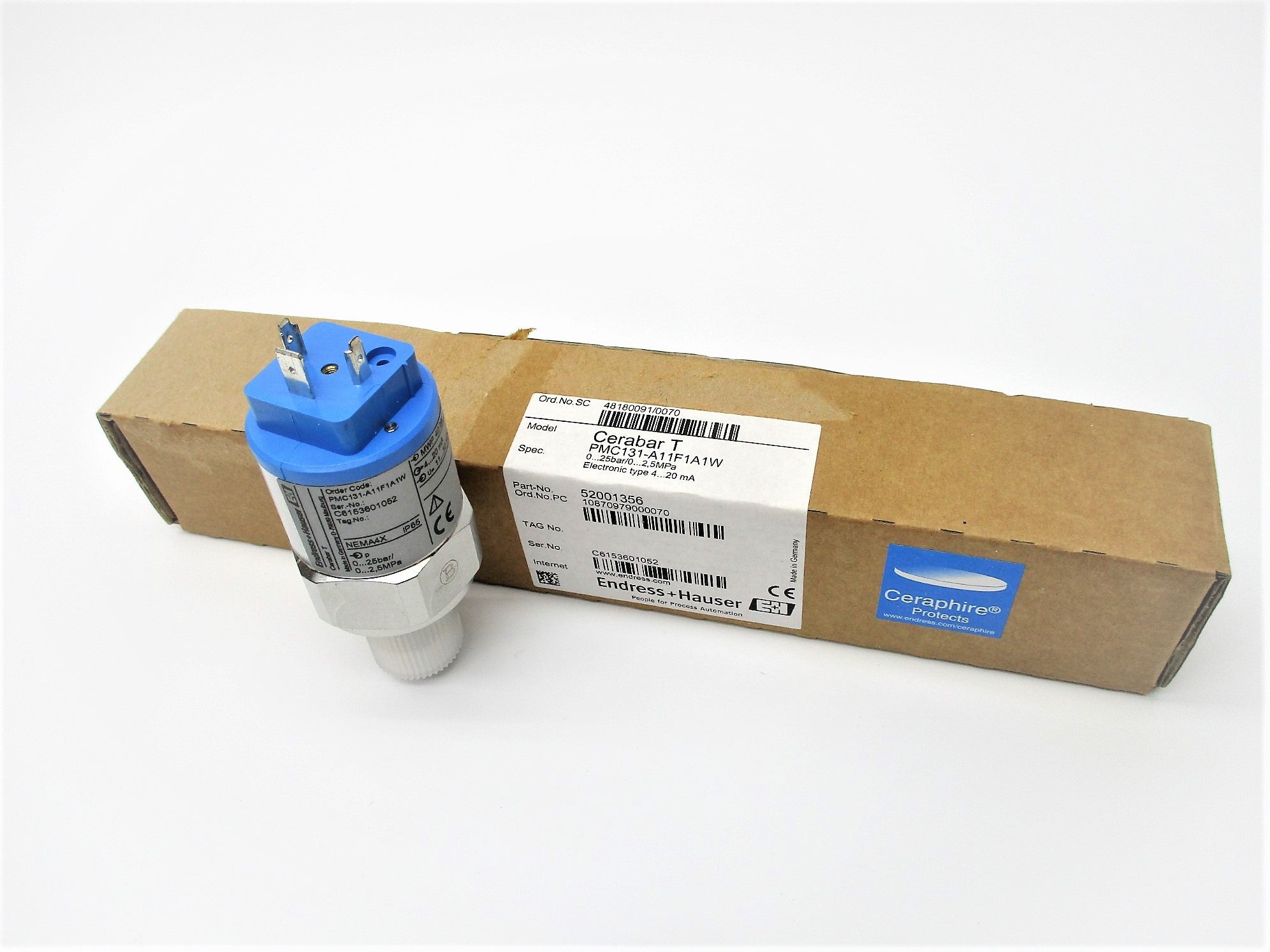 ENDRESS+HAUSER PMC131-A11F1A1W NSMP