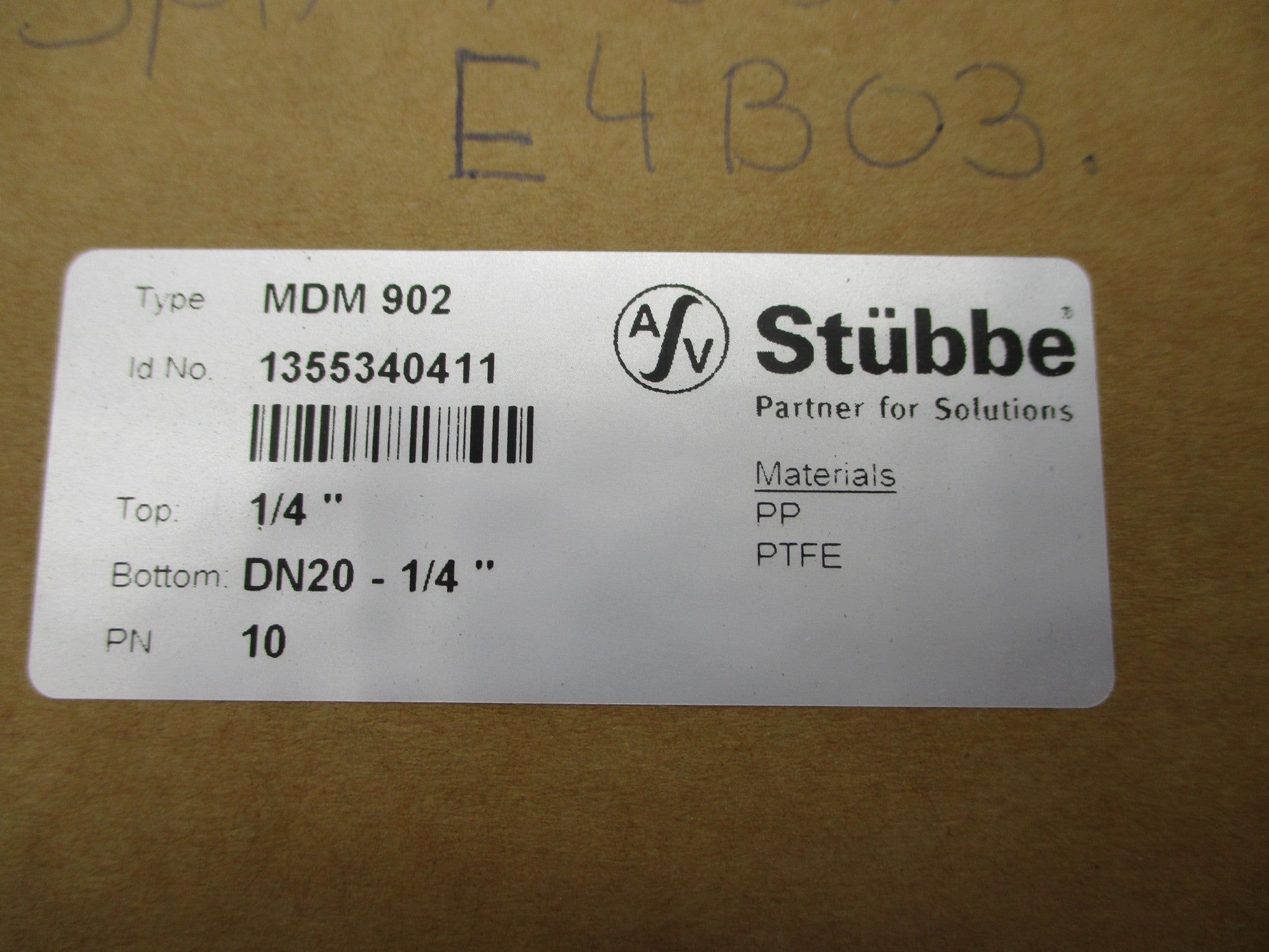 STUBBE MDM902 NSMP