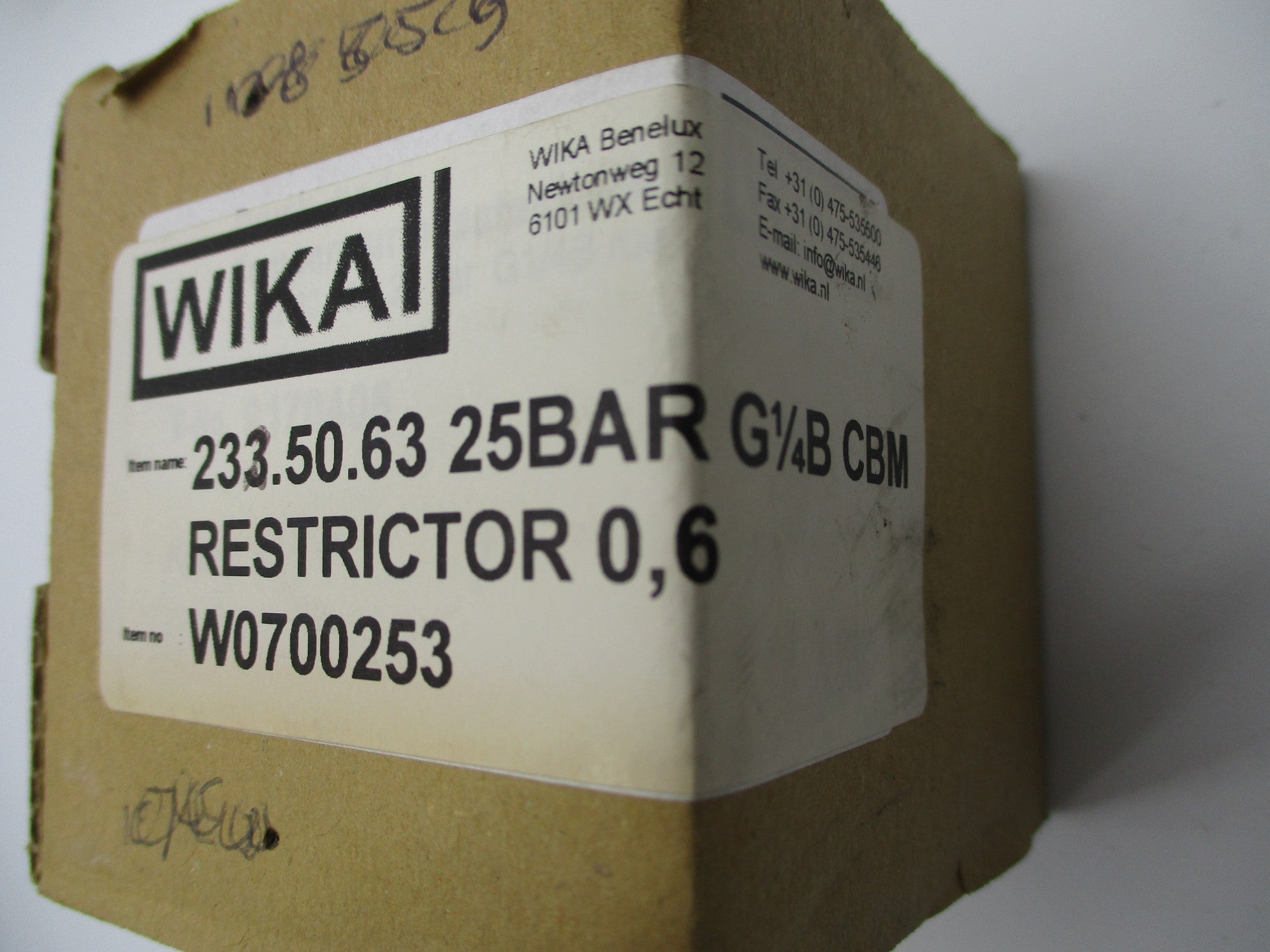 WIKA W0700253 233.50.63 NSMP