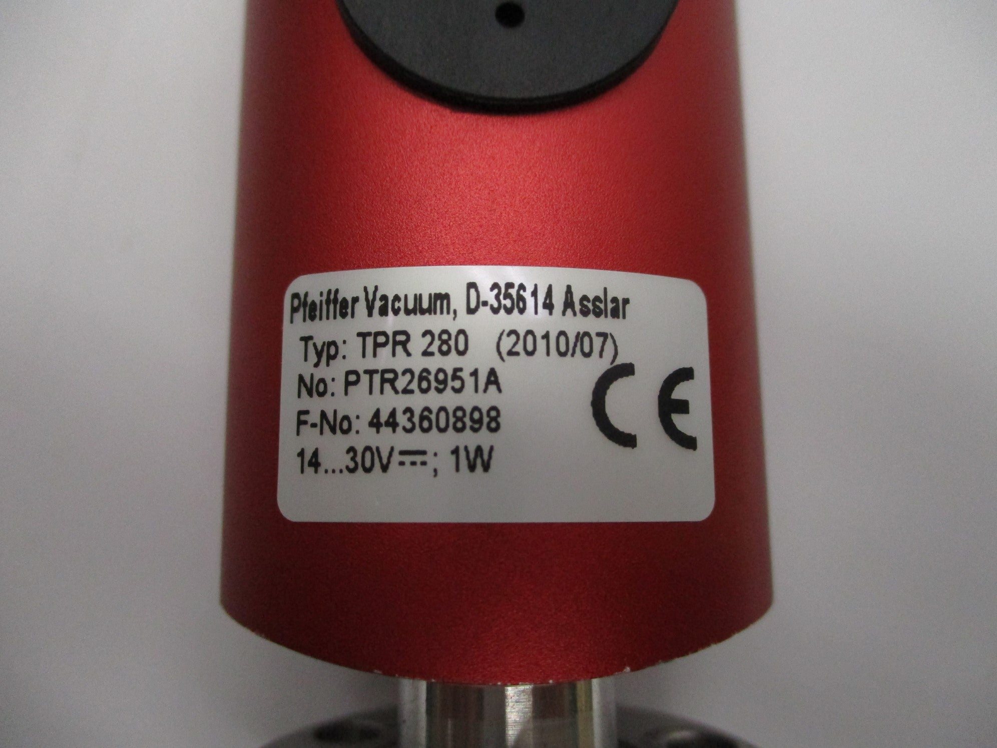 PFEIFFER VACUUM TPR280 PTR26951A NSNP