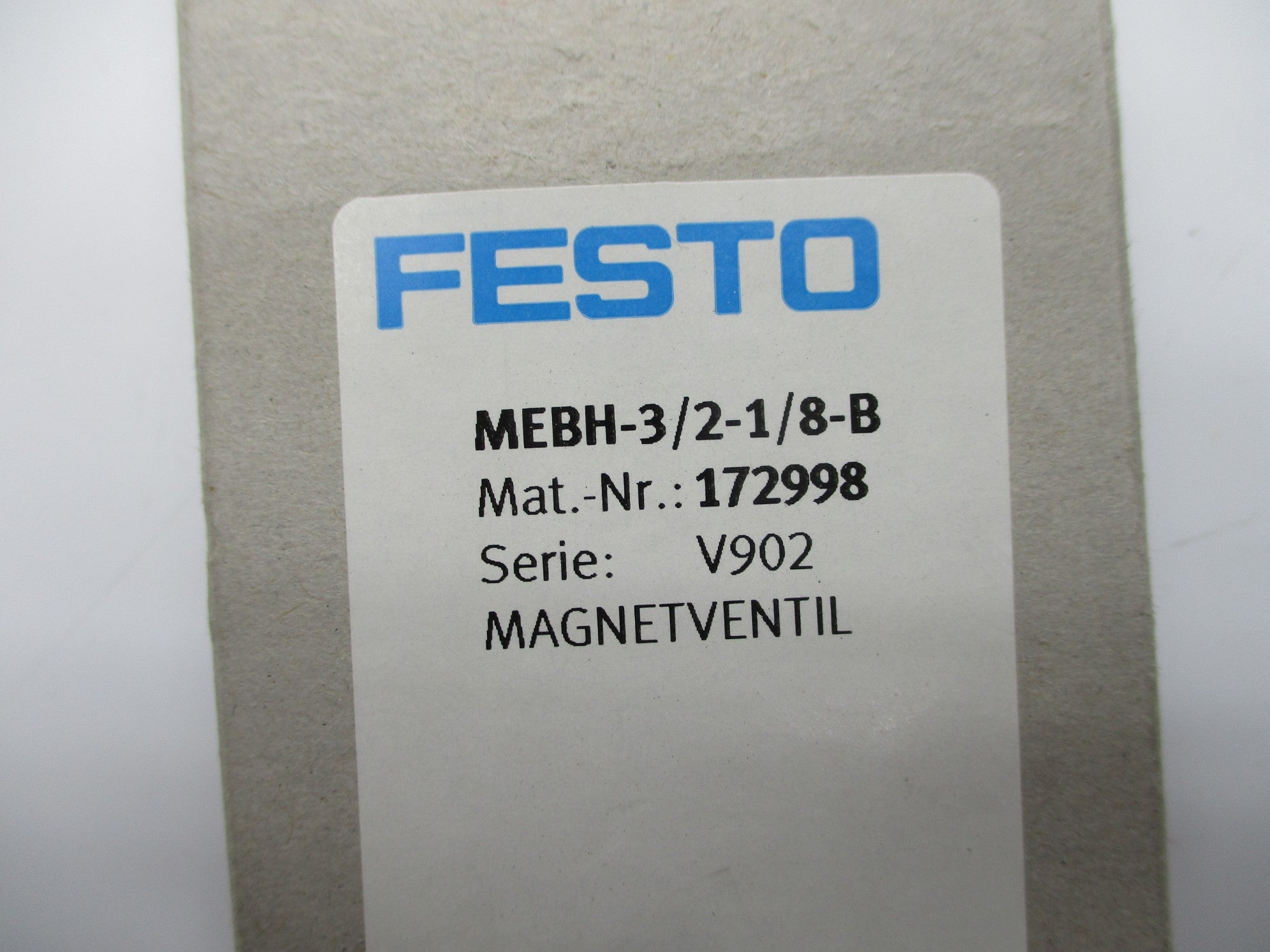 FESTO MEBH-3/2-1/8-B NSMP
