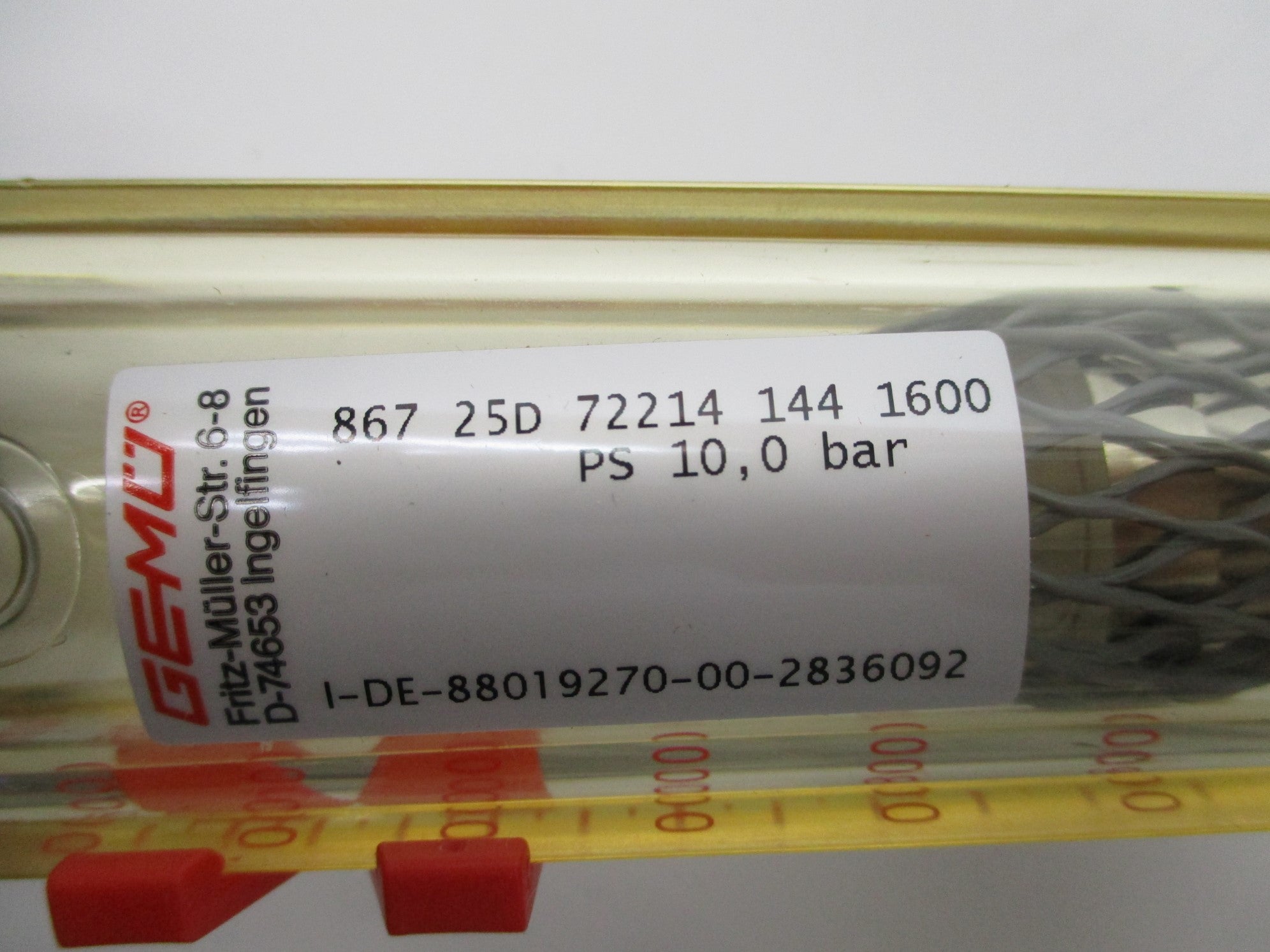 GEMU 867-25D-72214-144-1600 NSNP