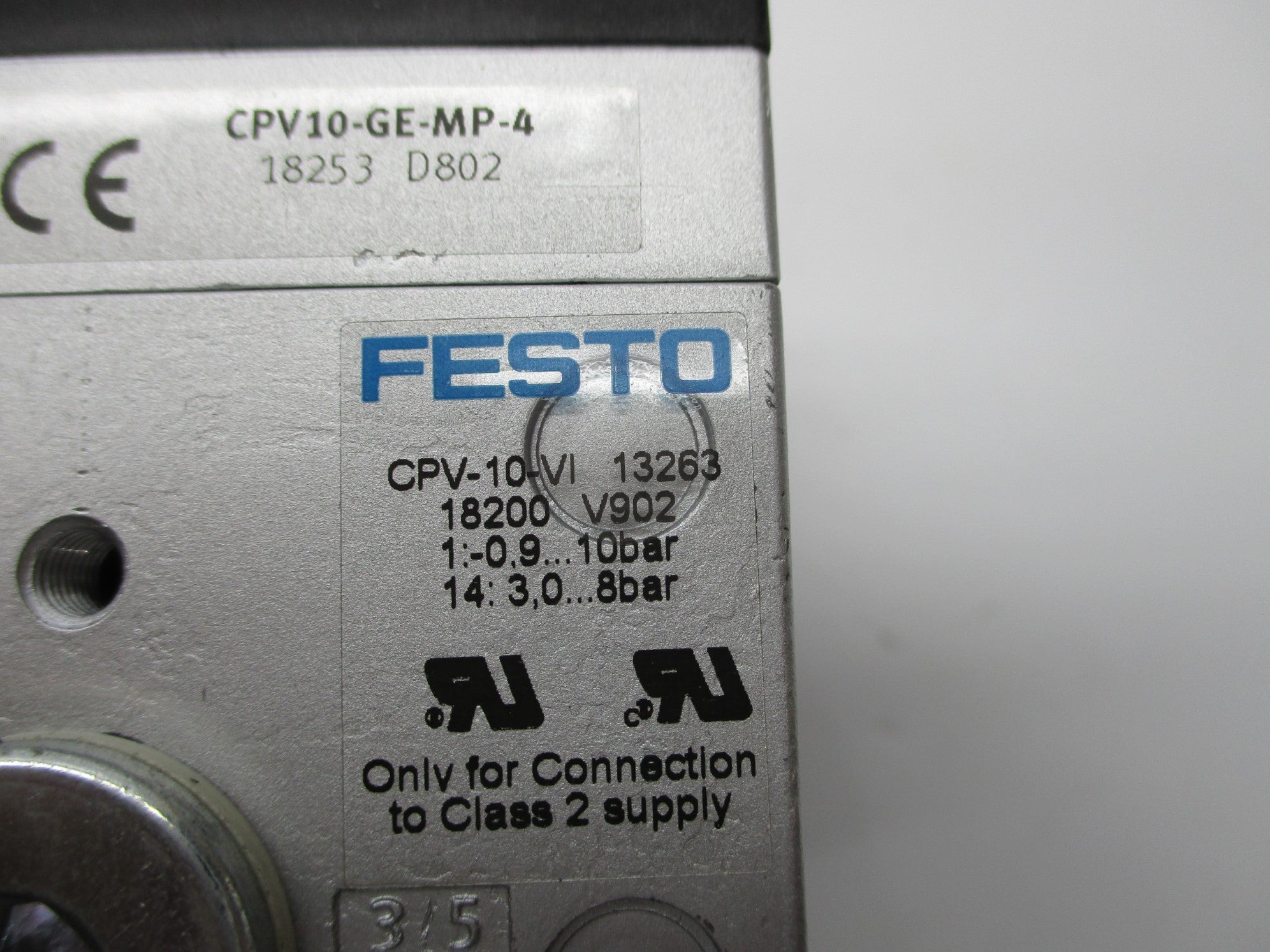 FESTO CPV-10-VI CPV10-GE-MP-4 UNMP