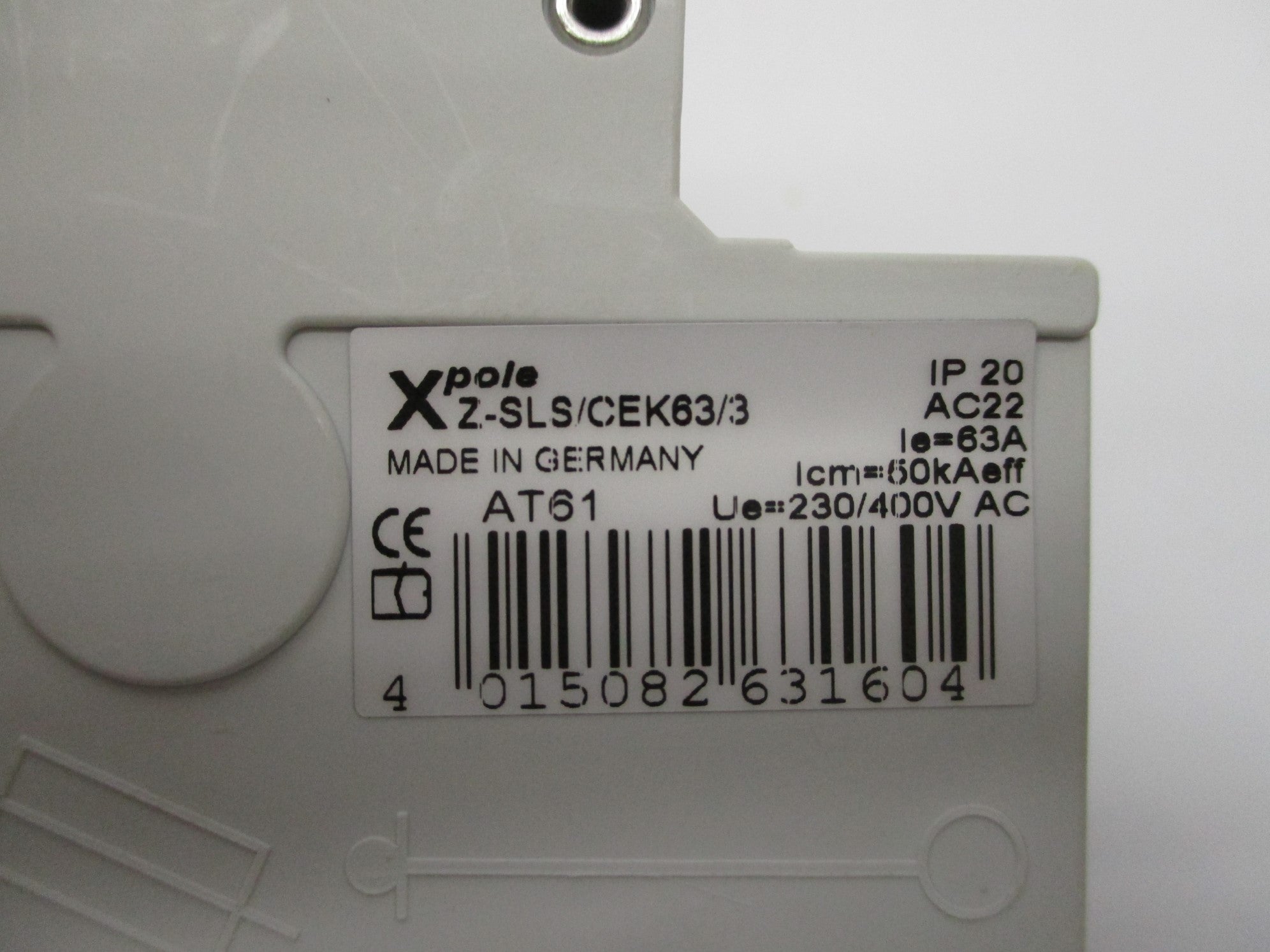 KLOCKNER MOELLER Z-SLS/CEK63/3 63A 230/400VAC UNMP
