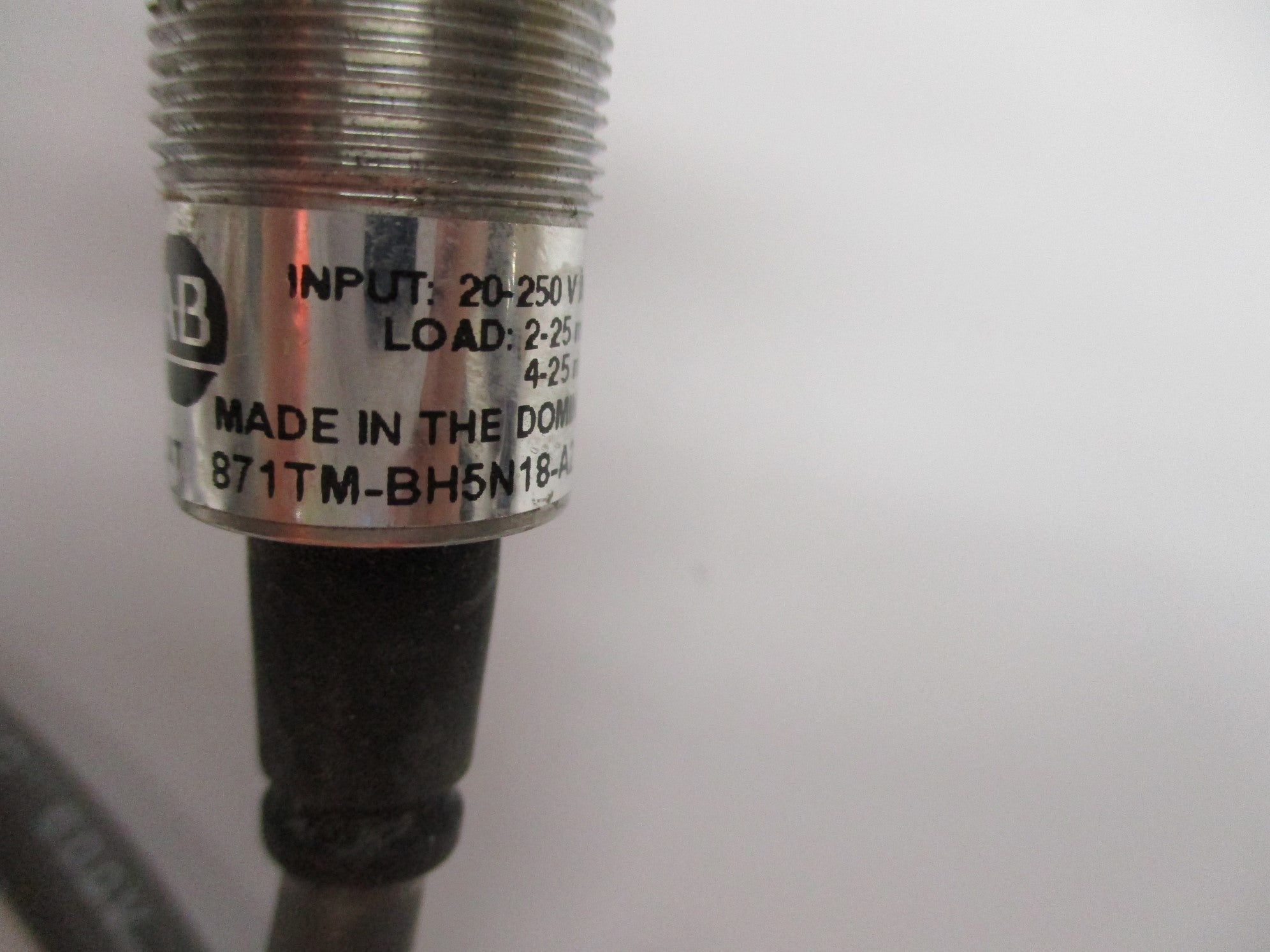 INDUSTRIAL SPARE PART 871TM-BH5N18-A2 SER. A UNMP