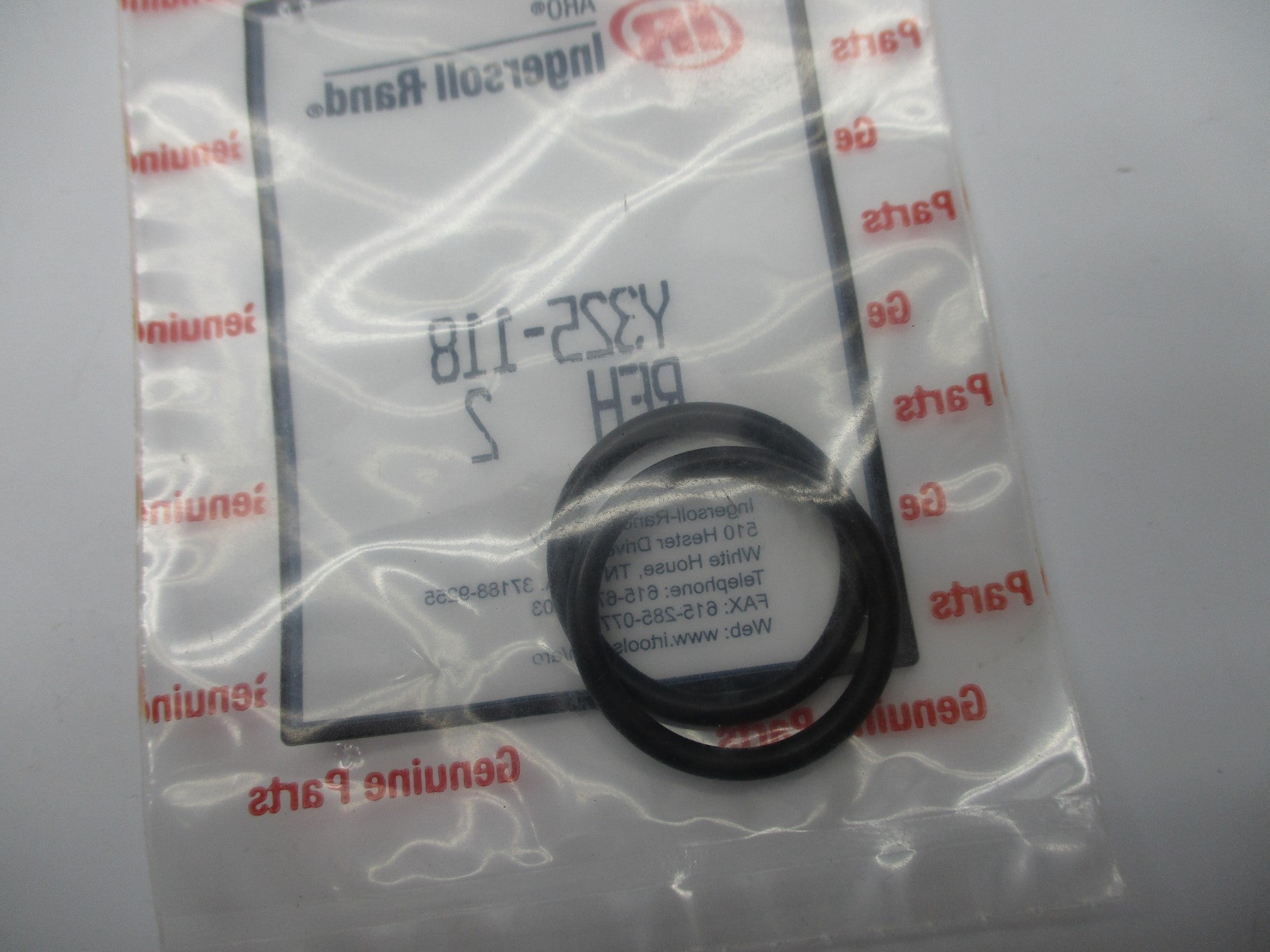 INGERSOLL RAND Y325-118 (PKG OF 2) NSMP