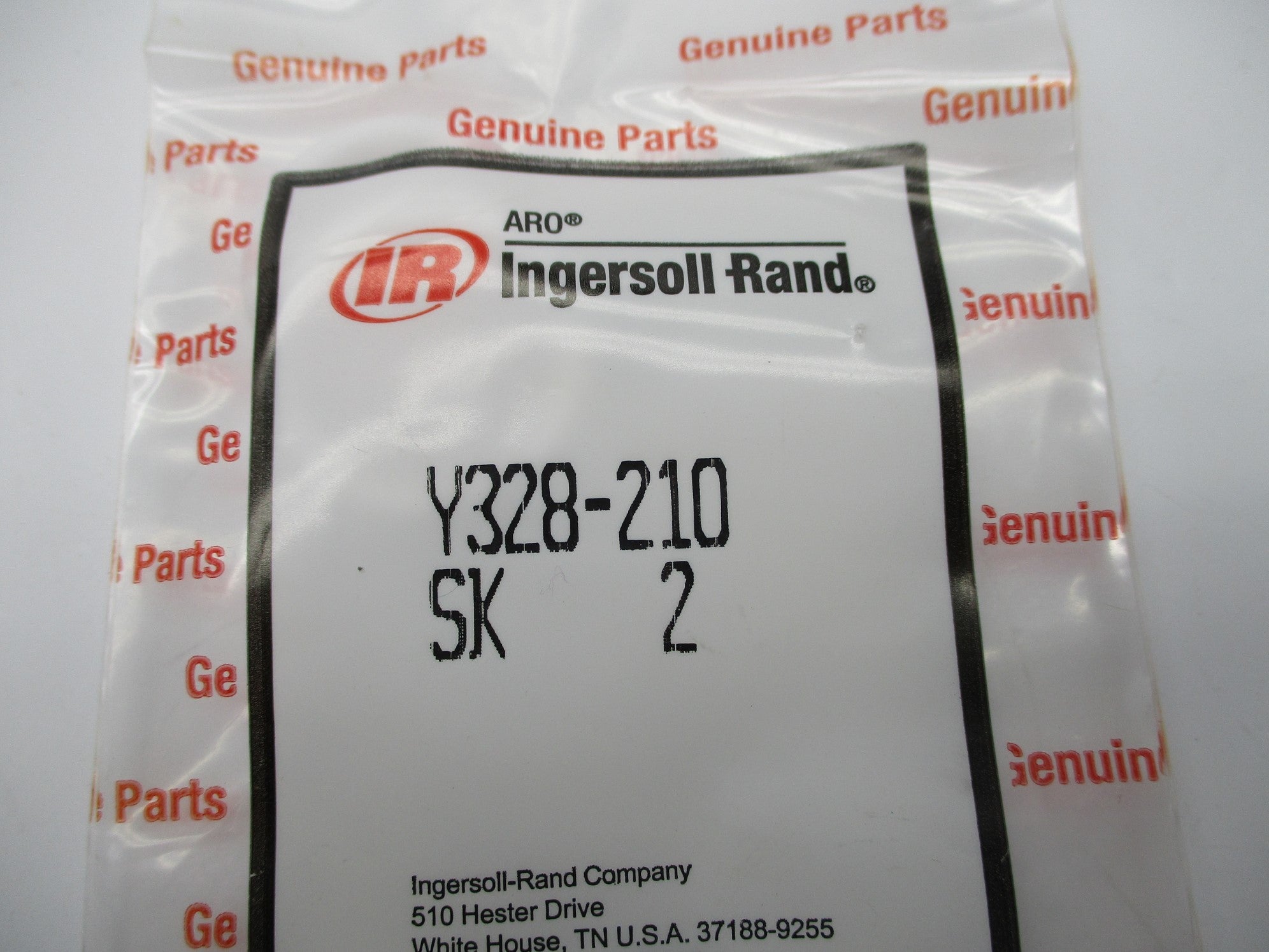 INGERSOLL RAND Y328-210 (PKG OF 2) NSMP