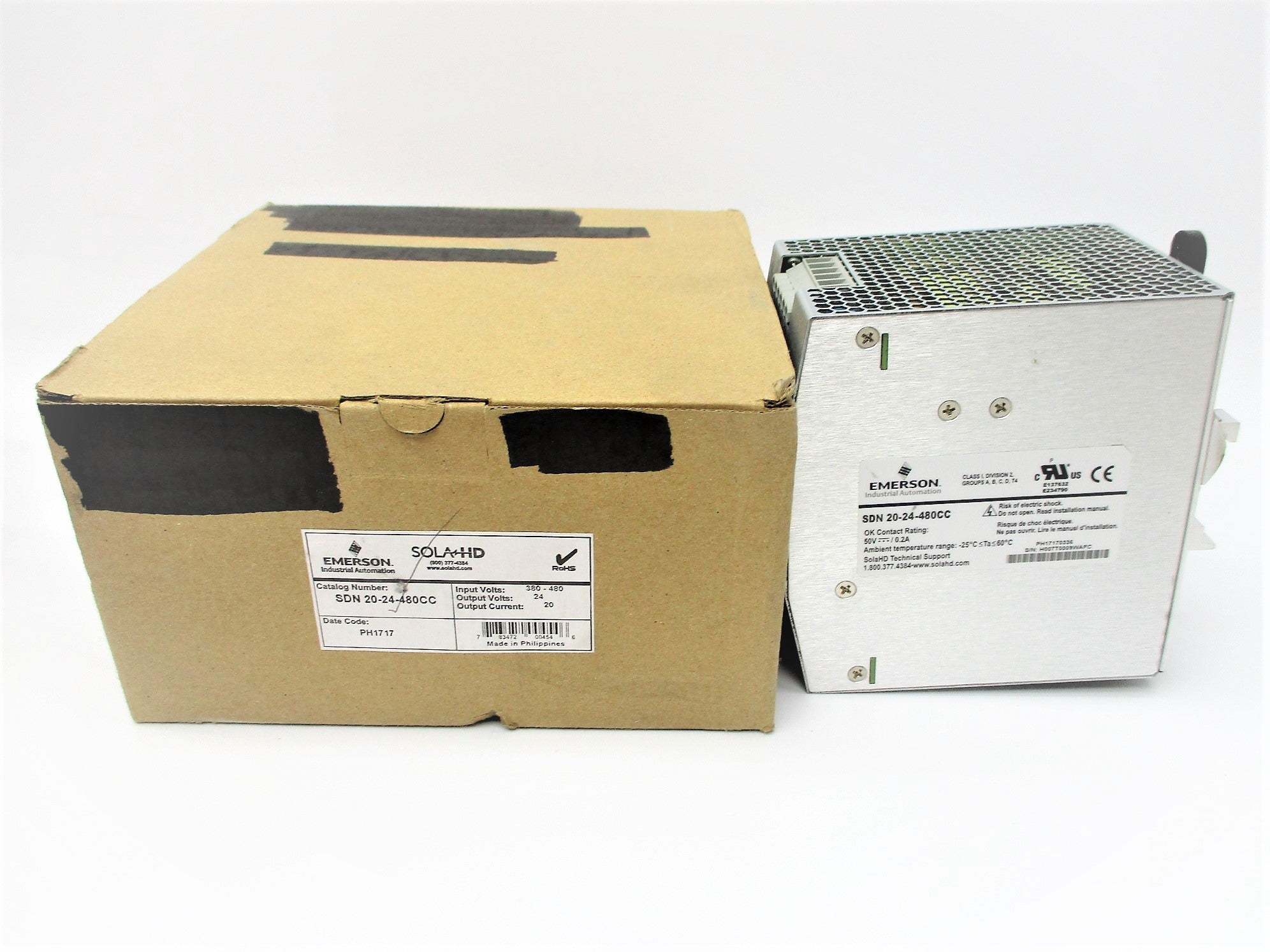 SOLA SDN20-24-480CC NSMP