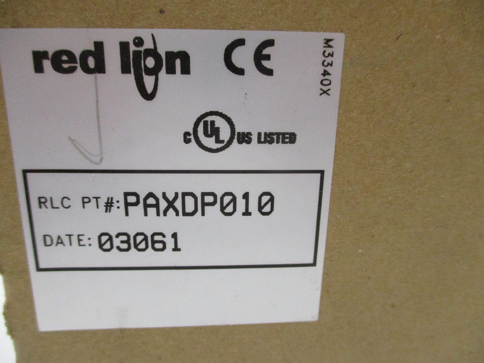 RED LION CONTROLS PAXDP010 NSMP