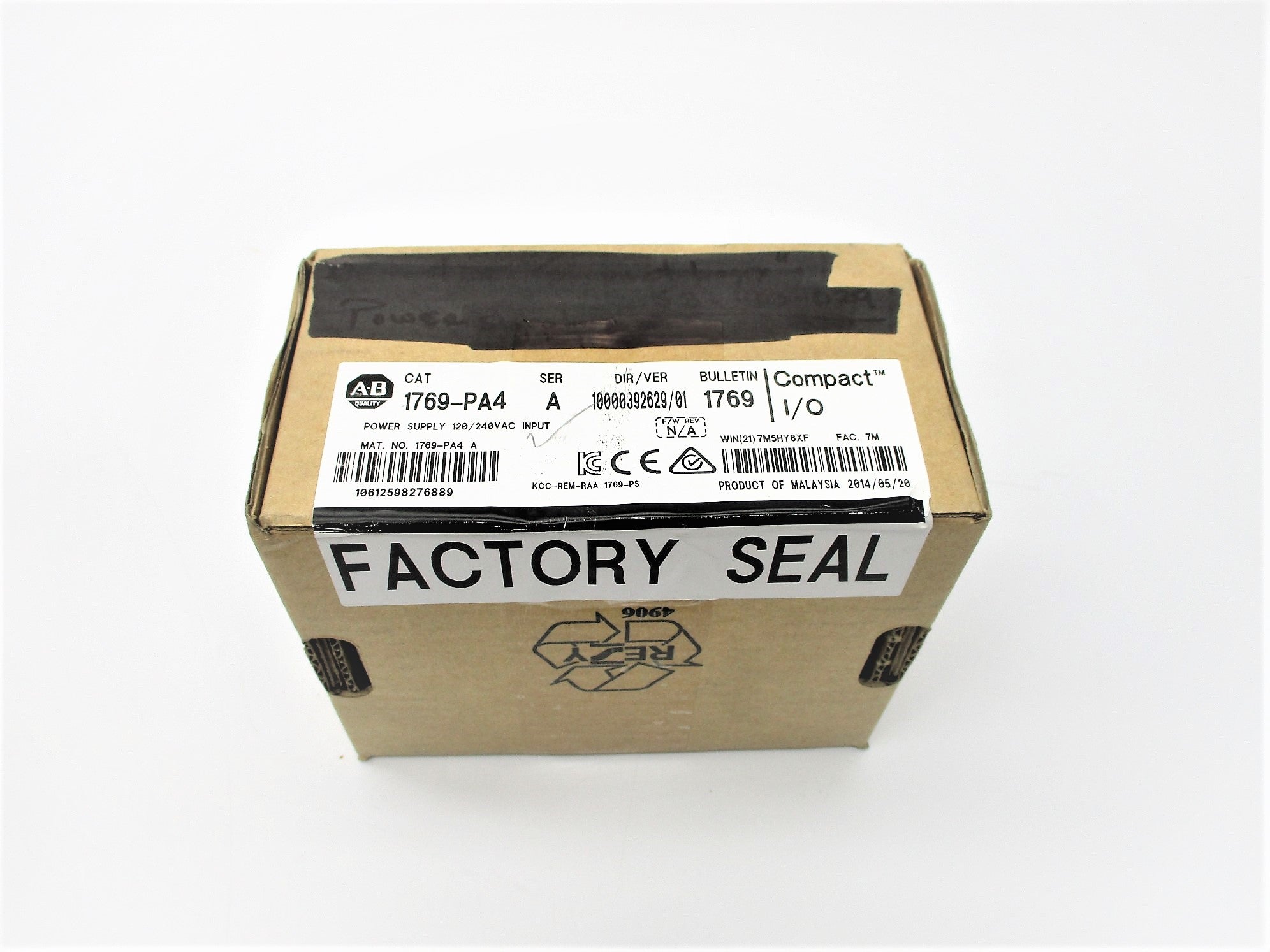 ALLEN BRADLEY 1769-PA4 SER. A DATE: 2014 NSFS