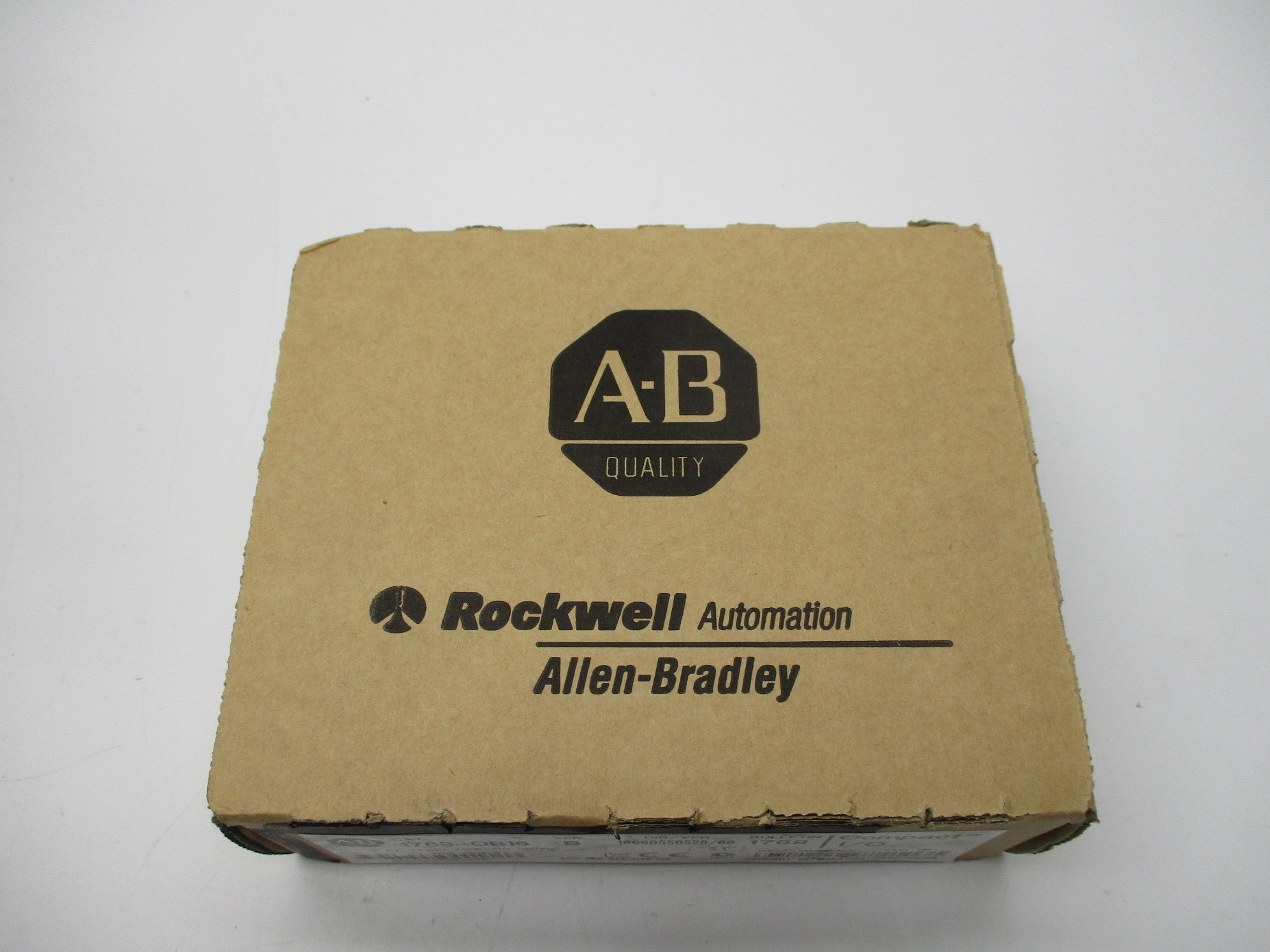 ALLEN BRADLEY 1769-OB16 SER. B F/W 3.1 DATE: 2014 (BR/WH) NSFS