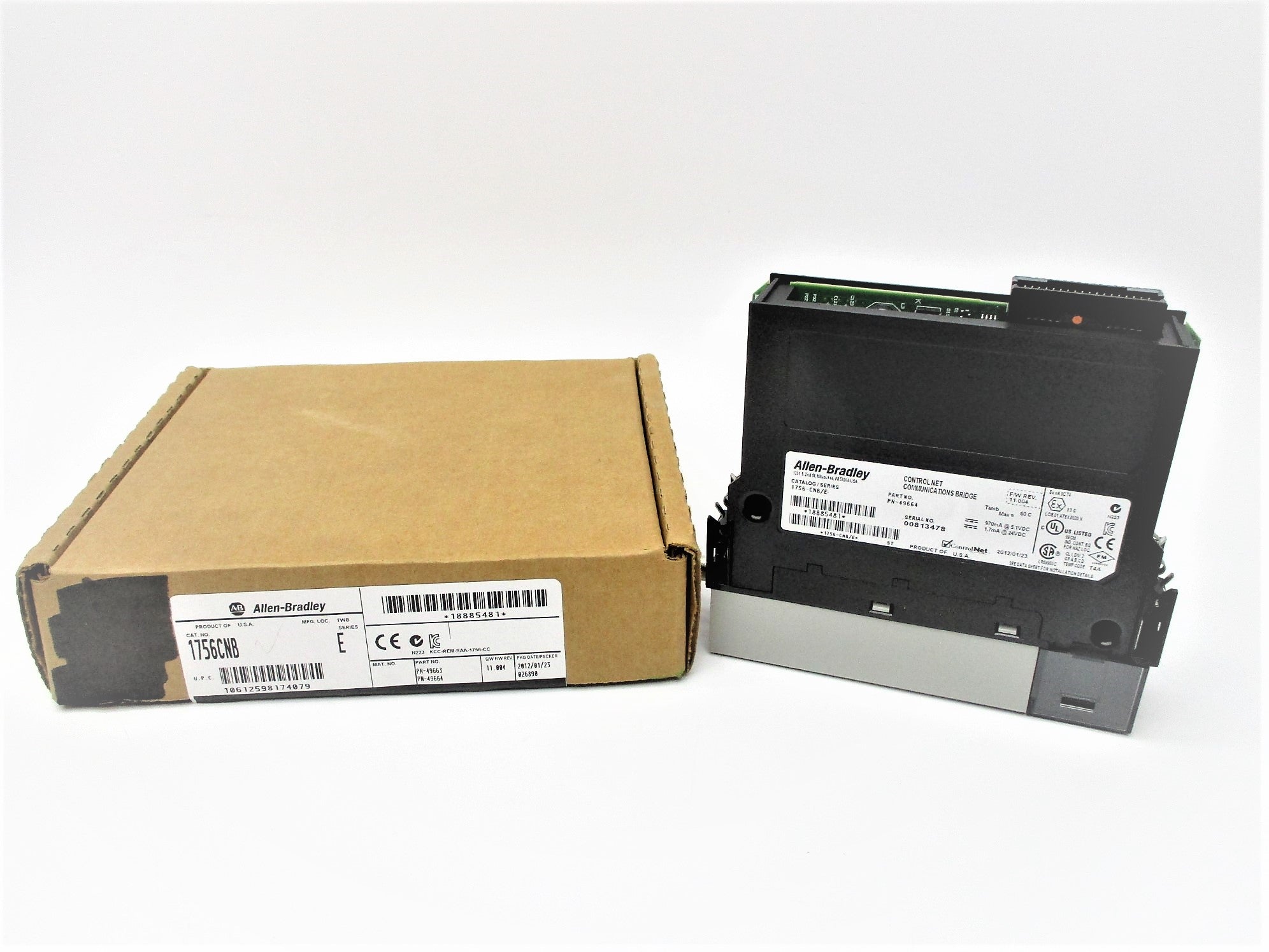 ALLEN BRADLEY 1756-CNB SER. E F/W 11.004 NSMP