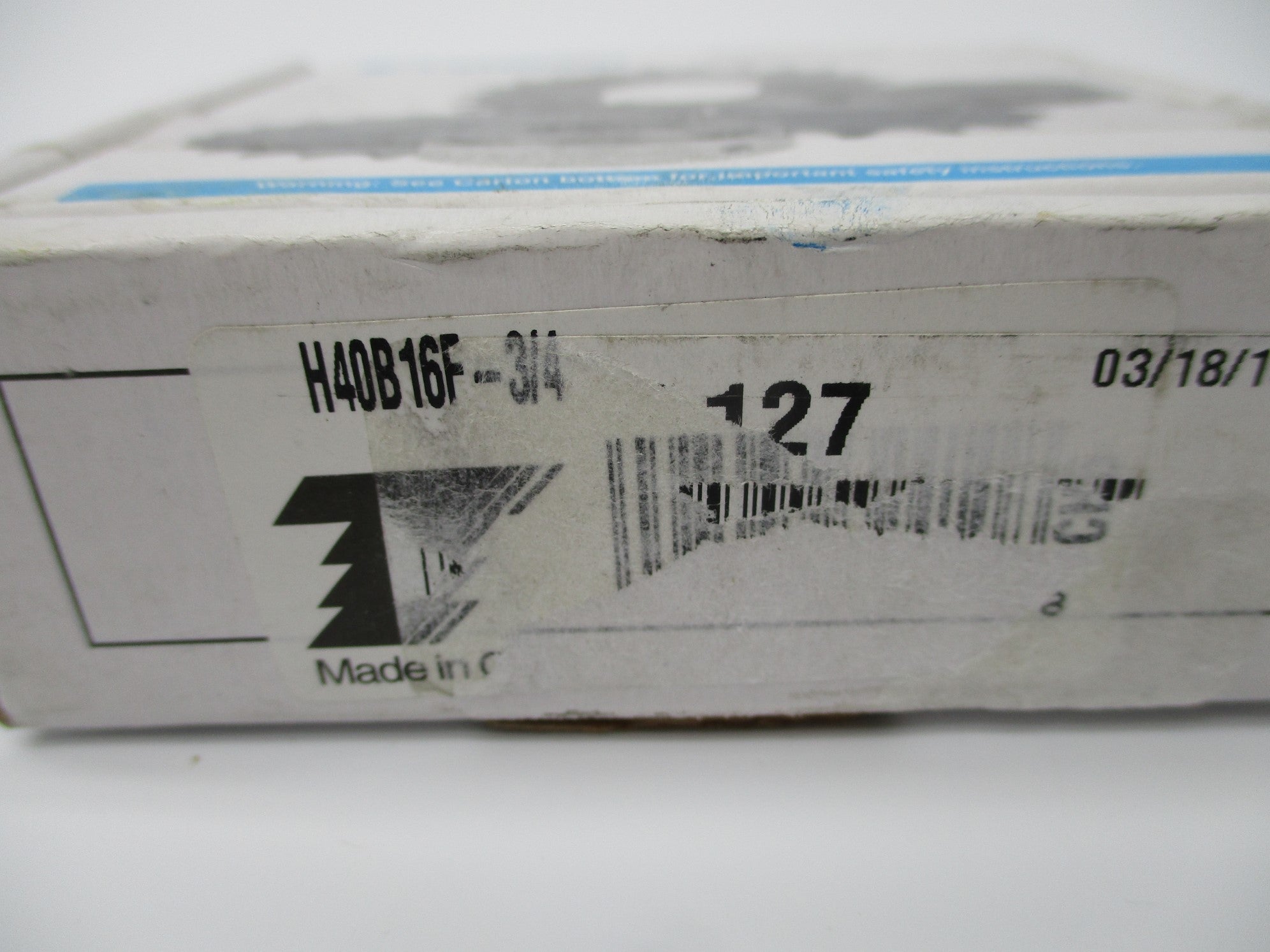 TSUBAKI H40B16F-3/4 NSMP