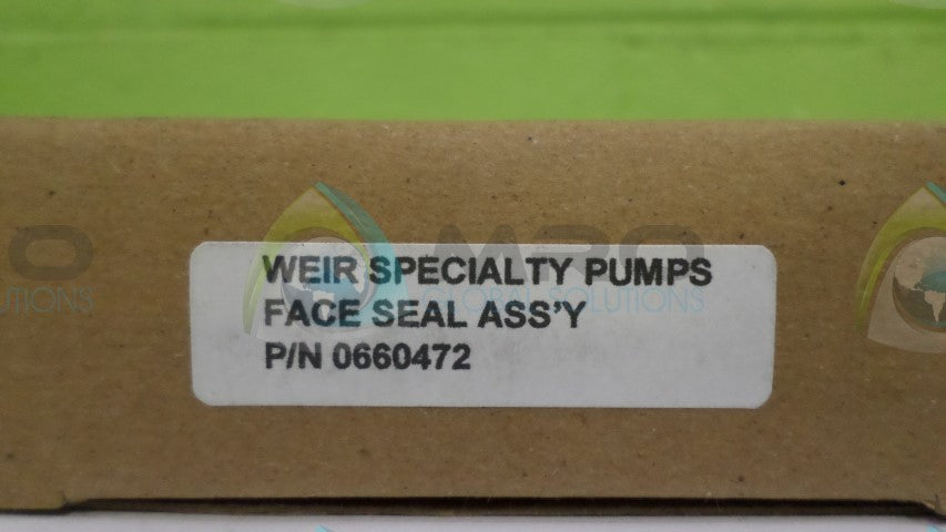 0660472 FACE SEAL *NEW IN BOX*
