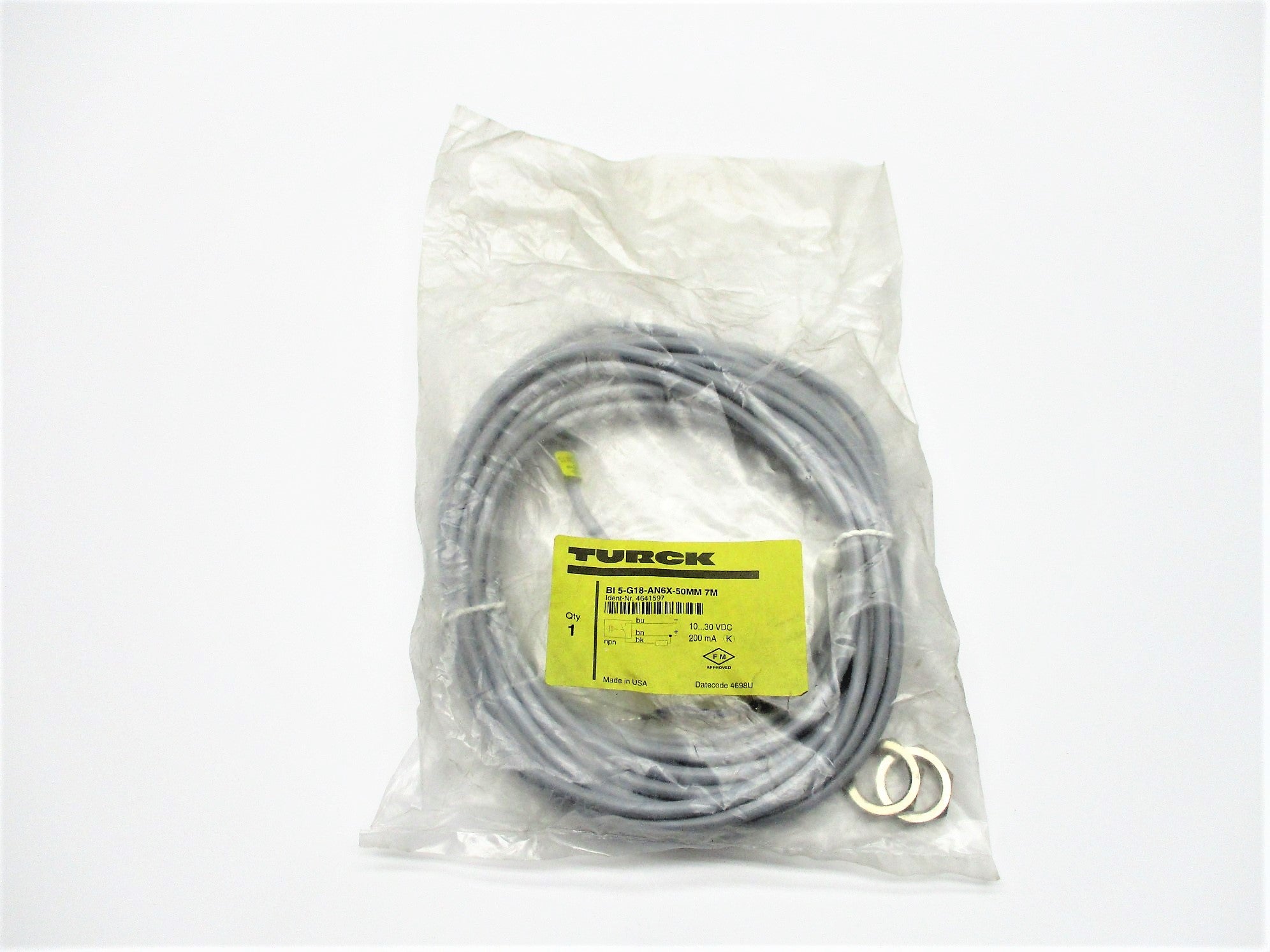 TURCK BI5-G18-AN6X-50MM-7M NSMP