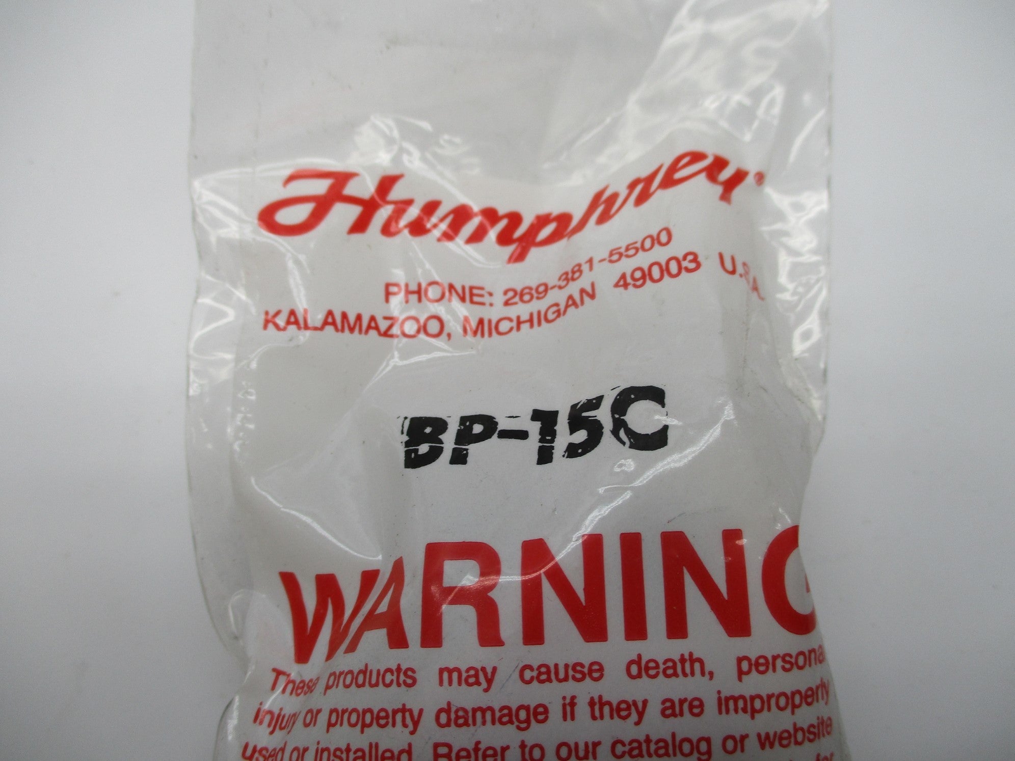 HUMPHREY BP-15C NSMP