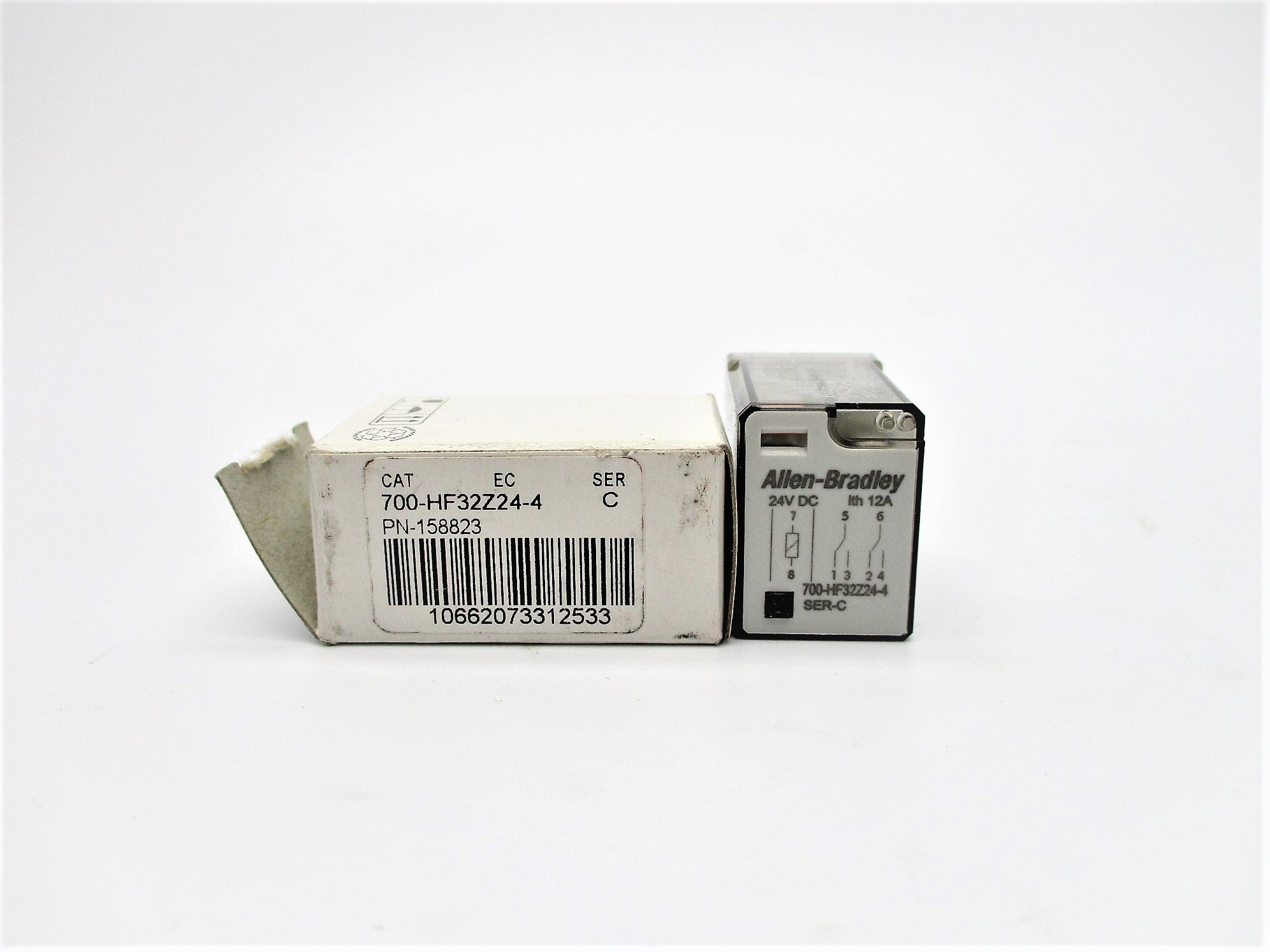 ALLEN BRADLEY 700-HF32Z24-4 SER. C 24VDC 12A (WH) NSMP