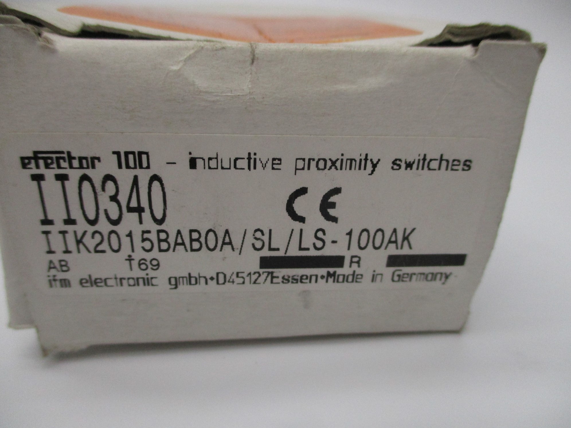 IFM EFECTOR IIK2015BABOA/SL/LS-100AK II0340 20-250VAC/DC NSMP