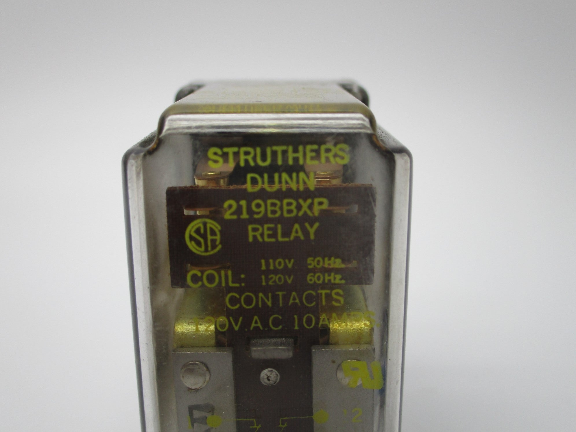 STRUTHERS-DUNN 219BBXP 10A 110/120V UNMP