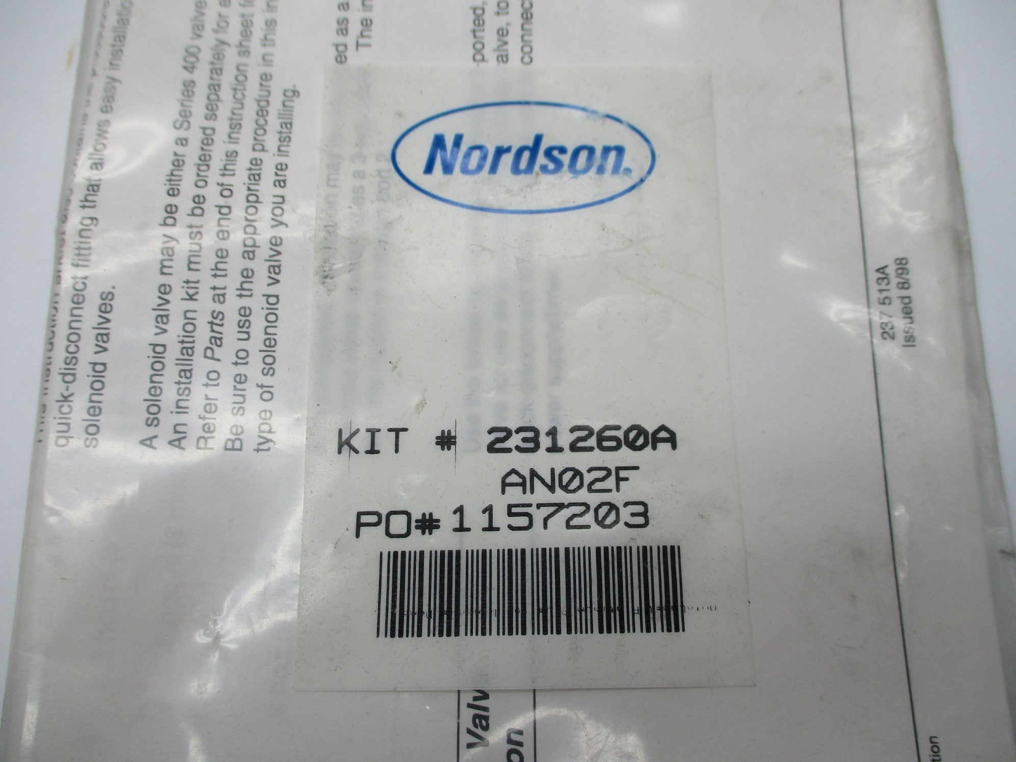 INDUSTRIAL SPARE PART 231260A NSMP
