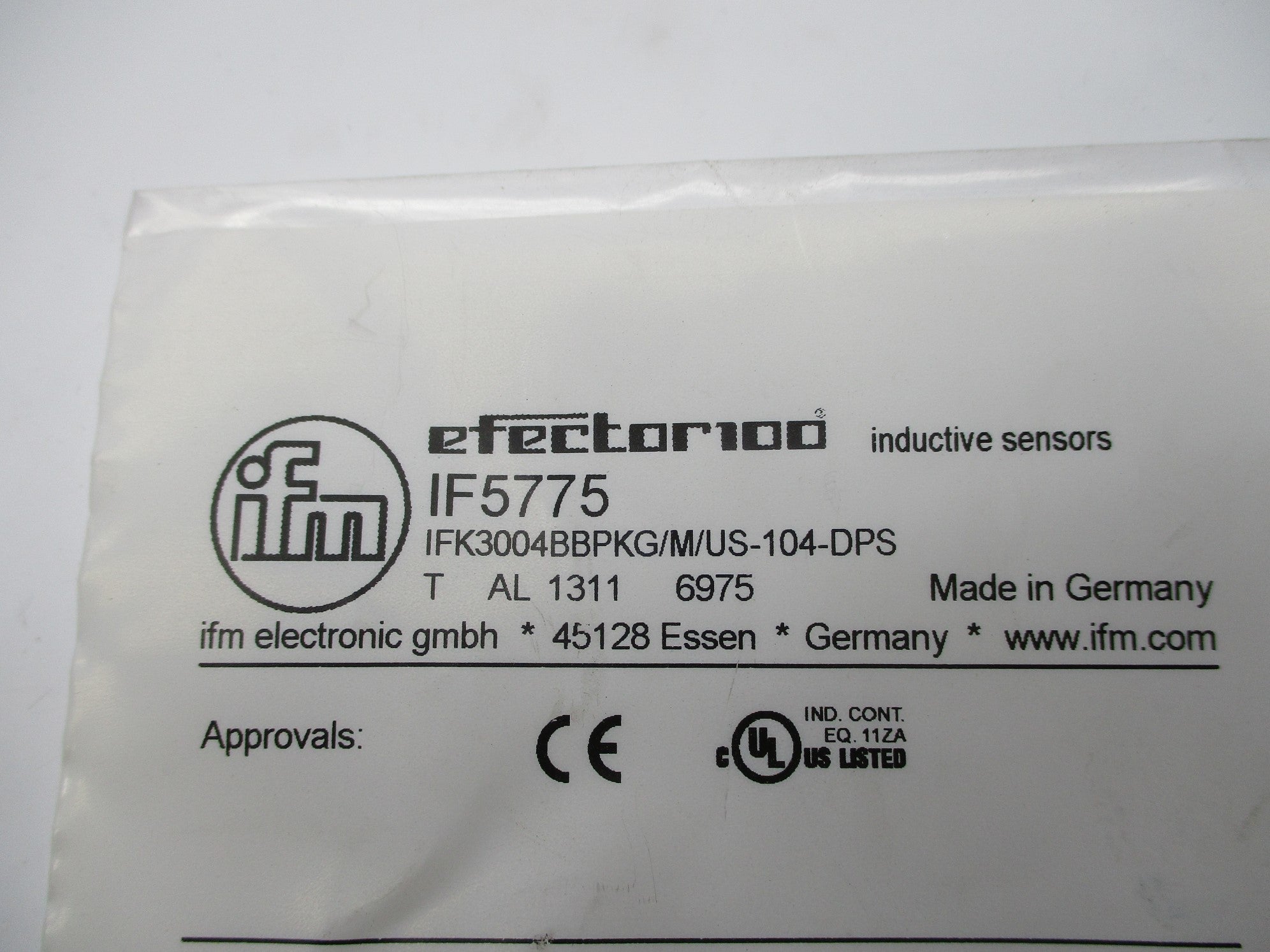 IFM EFECTOR IF5775 NSMP
