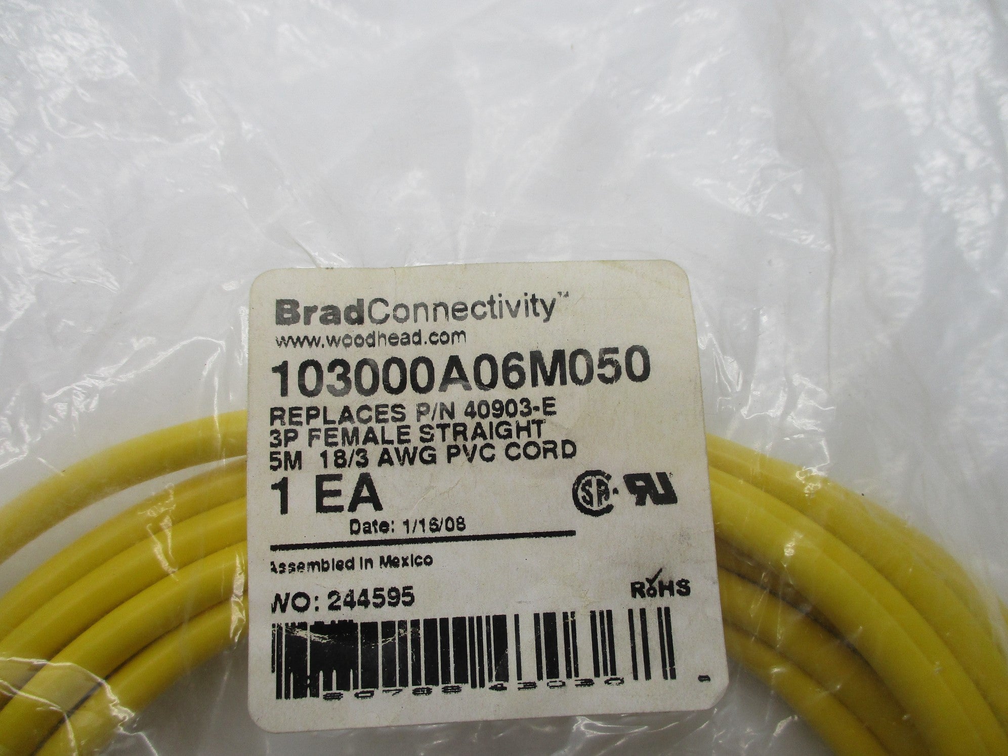 DANIEL WOODHEAD 103000A06M050 NSMP