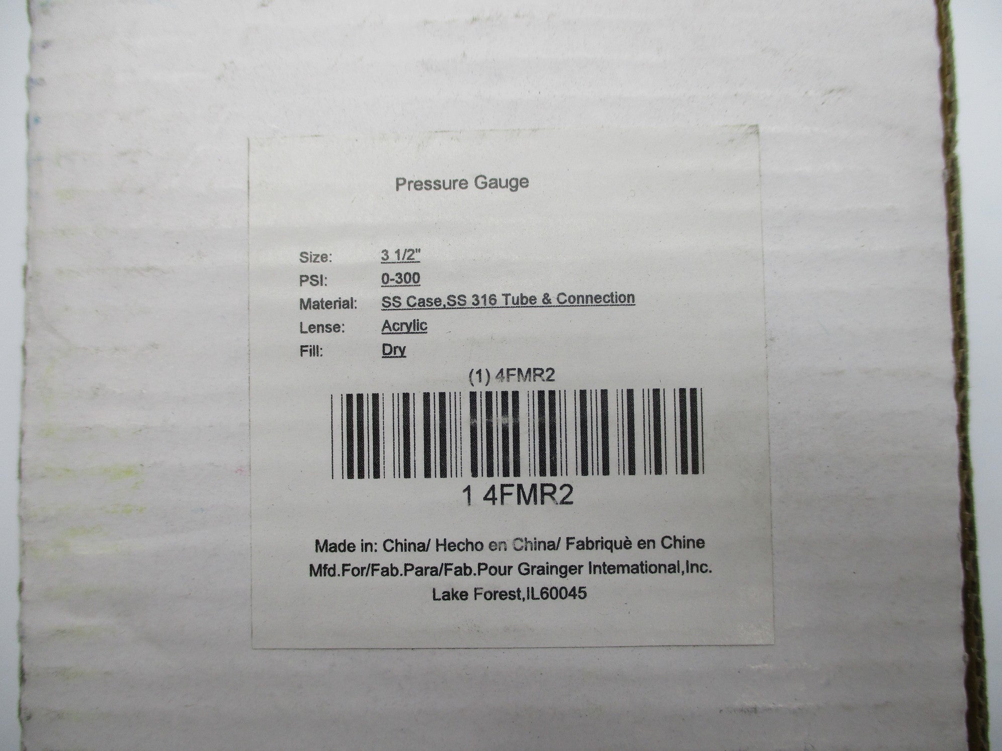 GRAINGER 4FMR2 NSMP