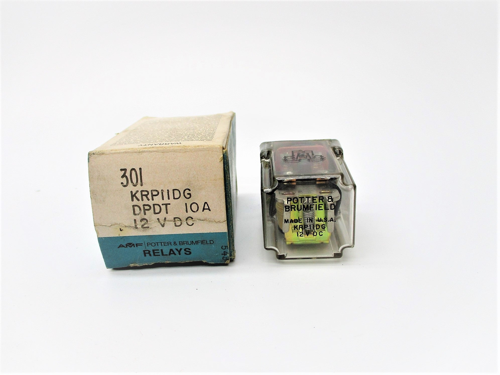 POTTER & BRUMFIELD KRP11DG 12VDC NSMP