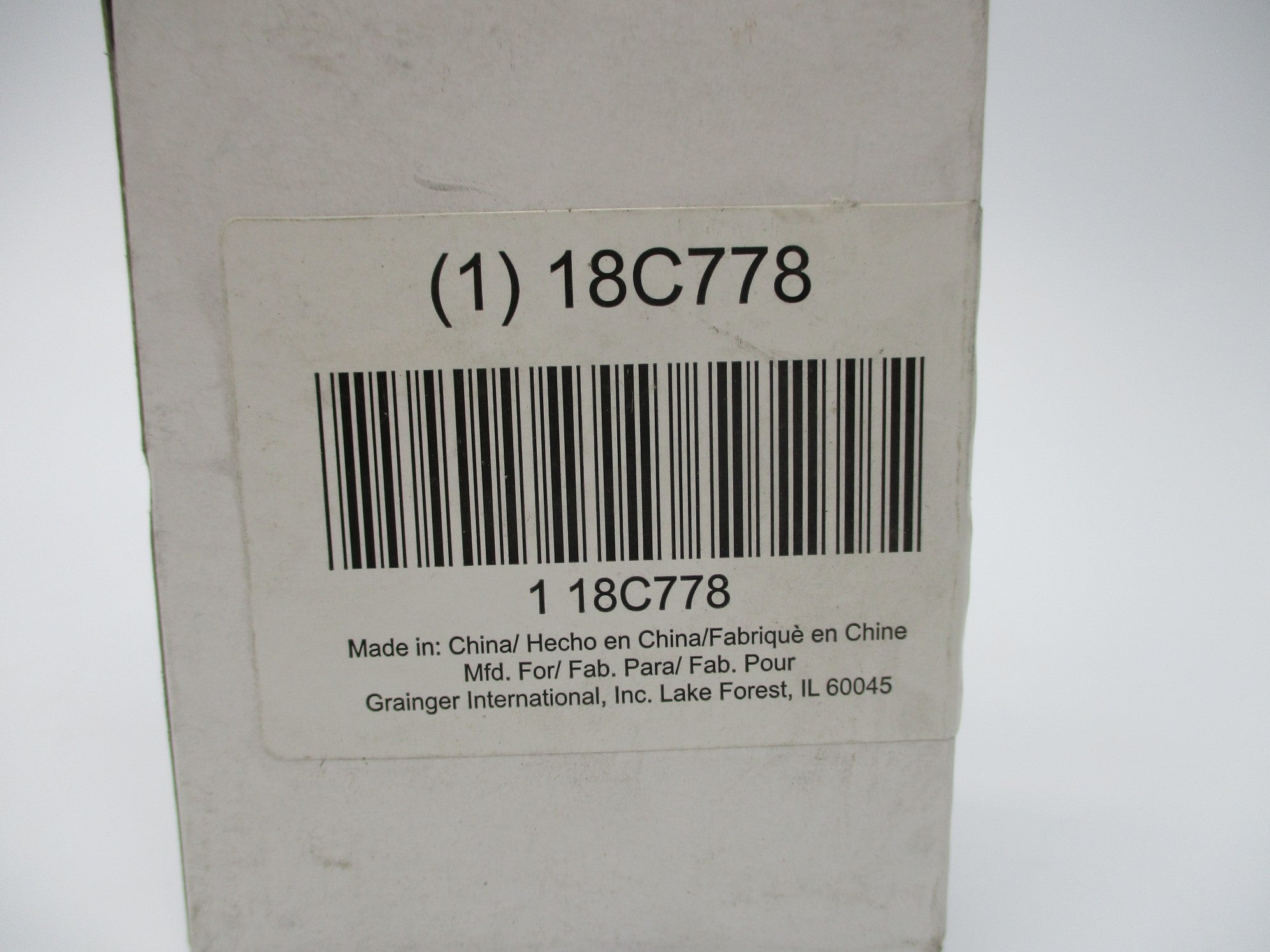 GRAINGER 18C778 NSMP