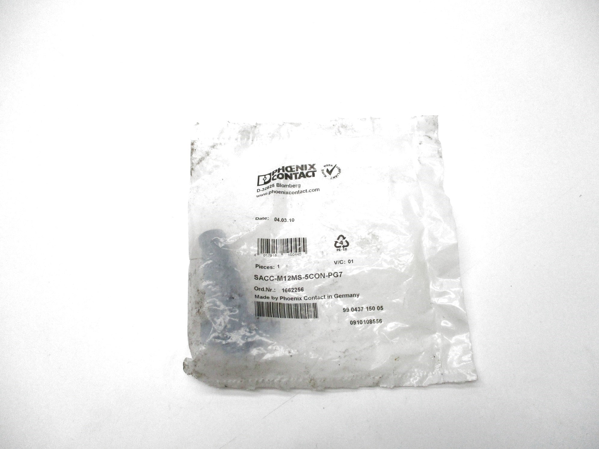 PHOENIX CONTACT SACC-M12MS-5CON-PG7 NSMP
