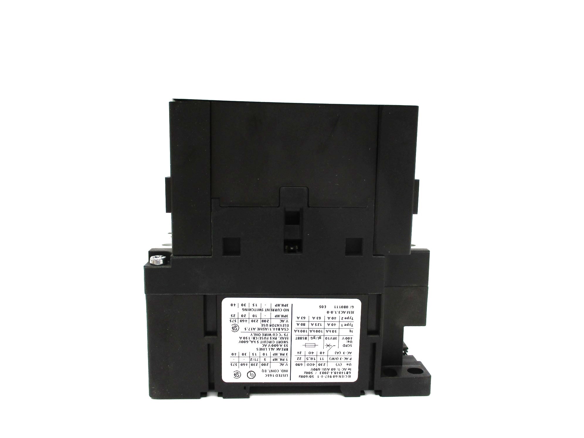 SIEMENS 3RT1035-1AG20 110V NSMP