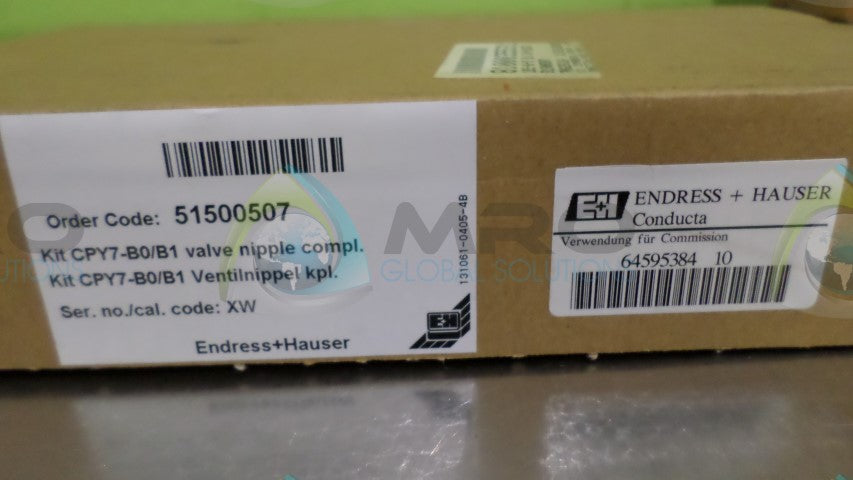 E&H 51500507 VALVE NIPPLE *NEW IN BOX*