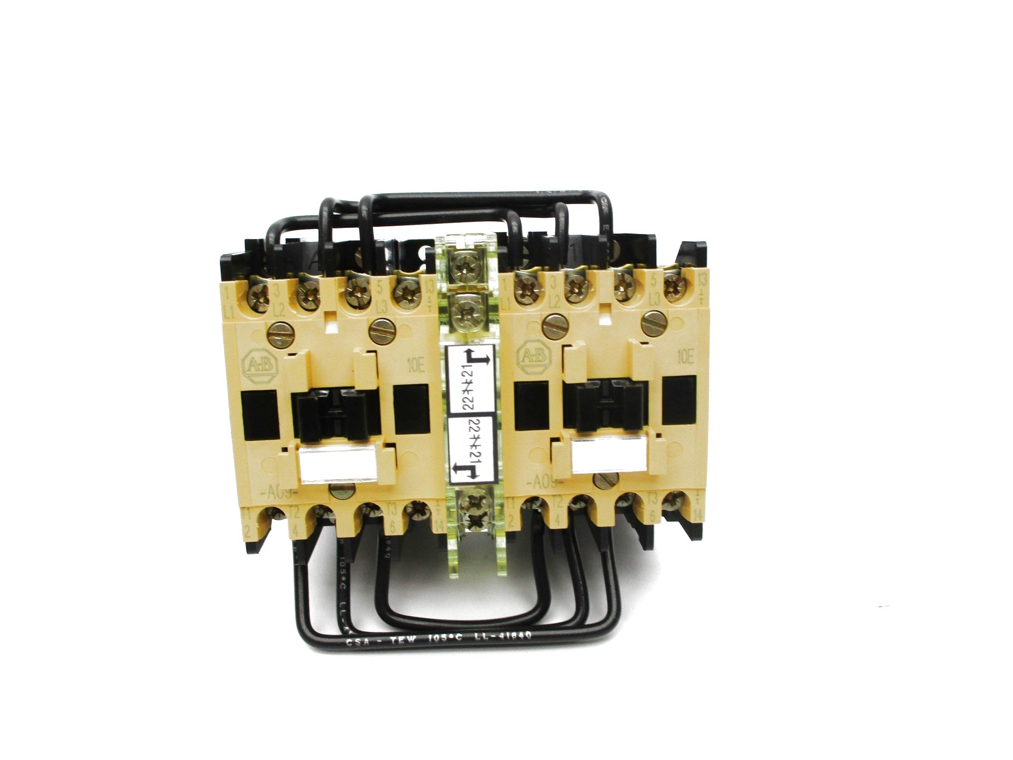 ALLEN BRADLEY 104-A09ND3 SER. B (BR/YL) 110/120V NSMP